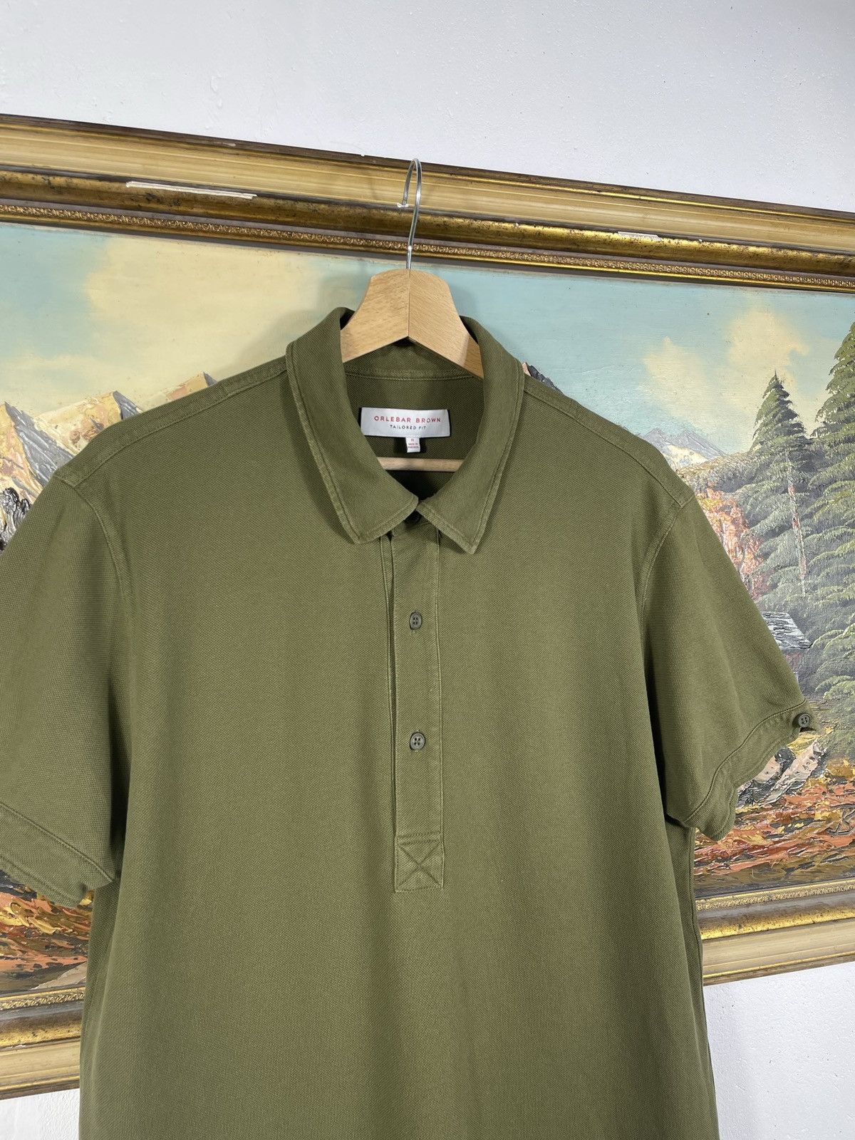 Designer × Orlebar Brown Green Polo Orlebar Brown T shirt Size US XL / EU 56 / 4 - 5 Thumbnail