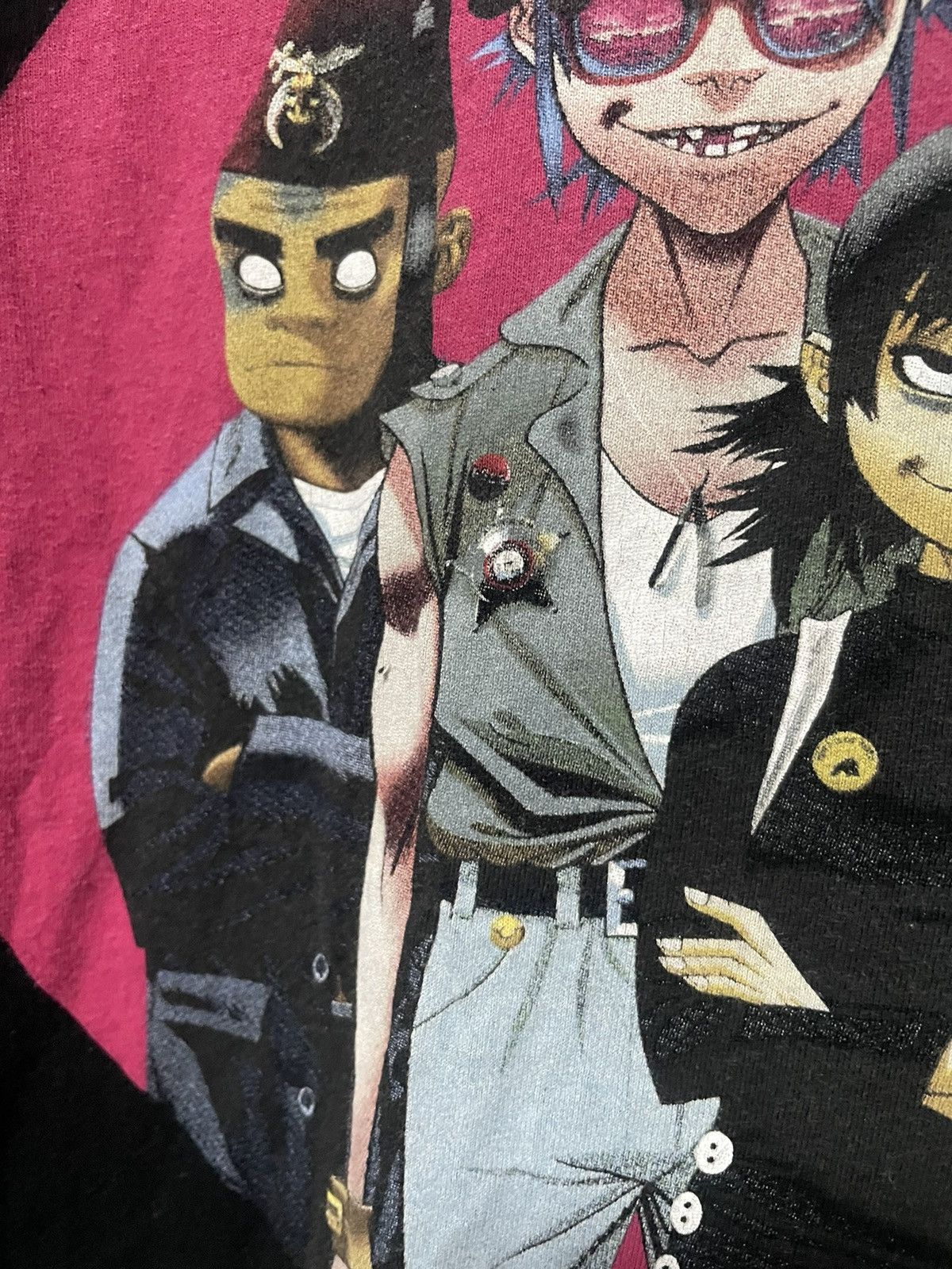 Band Tees Vintage Gorillaz Promo Album Graphic T-Shirt Y2K Band Tee Size US M / EU 48-50 / 2 - 5 Thumbnail