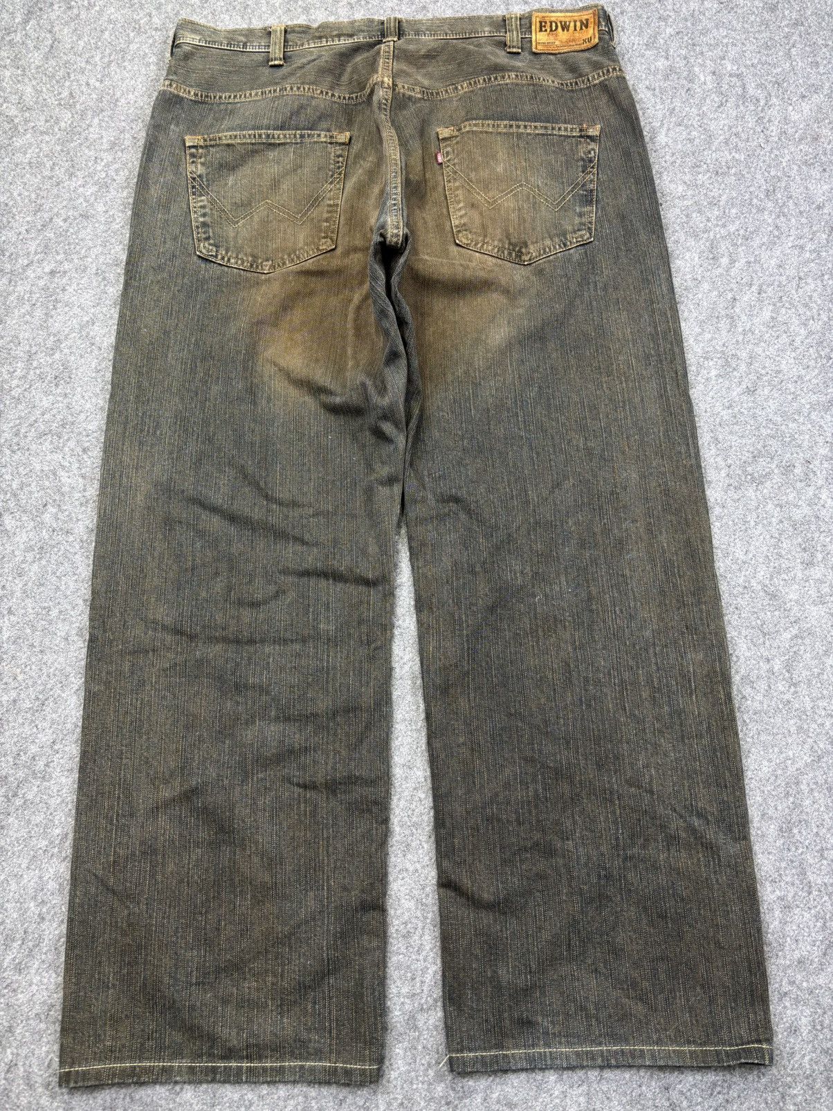Edwin 💥Mudwash Style 💥Very Rare Edwin Extra Baggy Denim F899 Size US 40 / EU 56 - 17 Thumbnail
