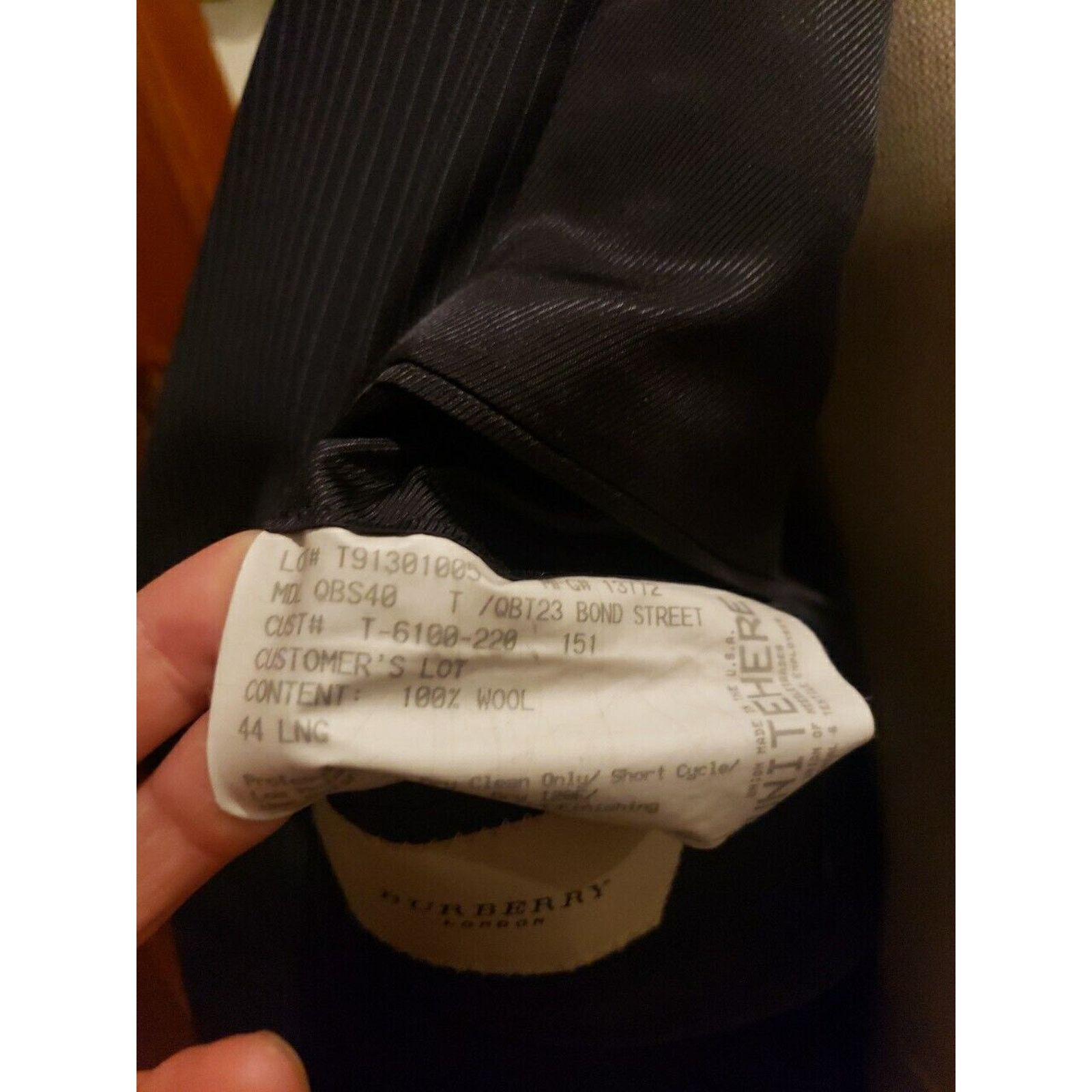 Burberry Burberry London Double Vented Blazer Sport Jacket 44L Size 44L - 5 Thumbnail