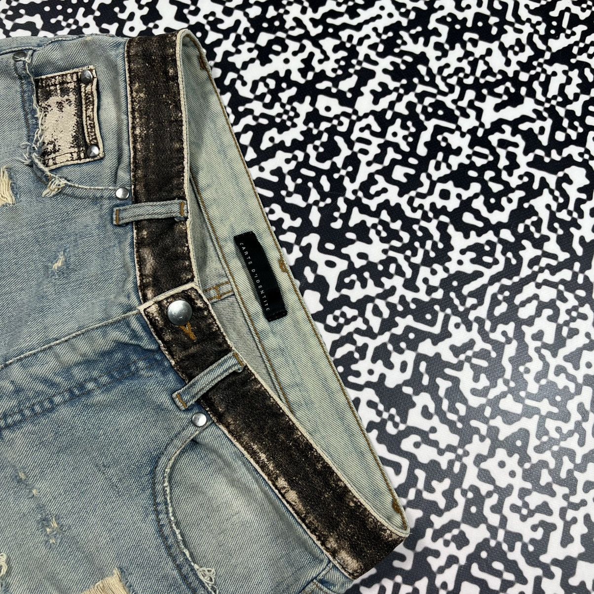 Japanese Brand Vintage Y2K Carte D’identine Japanese Distressed Shorts Size 30" / US 8 / IT 44 - 9 Thumbnail