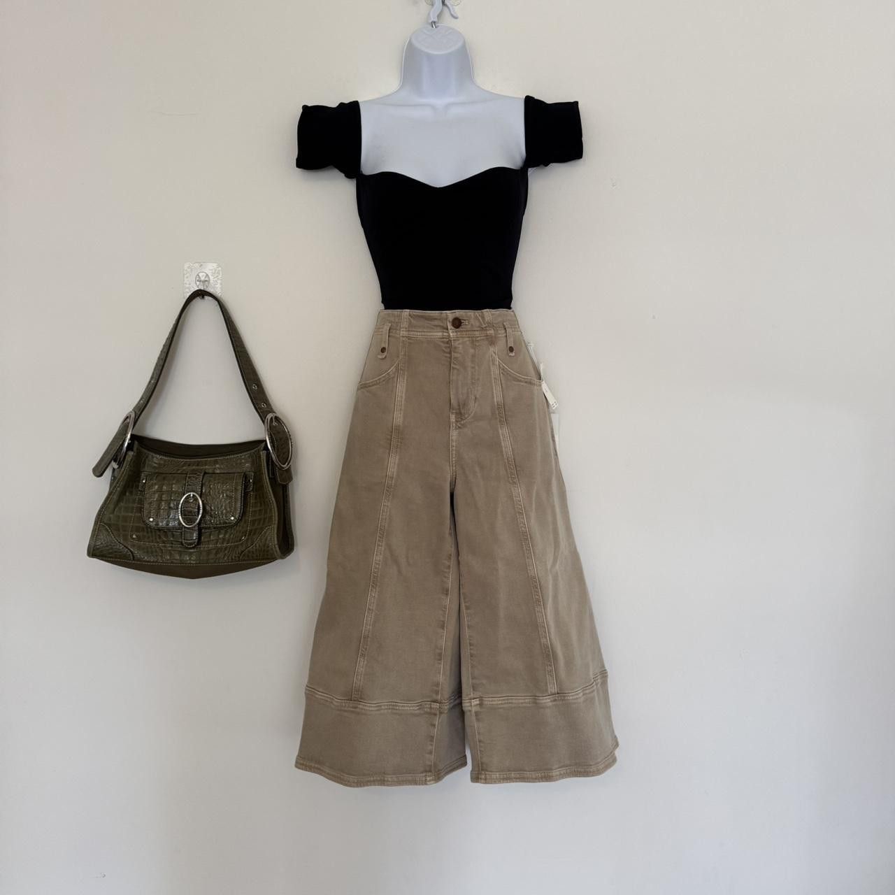 Anthropologie Anthropologie Women's Tan Trousers Size 28" / US 6 / IT 42 - 1 Thumbnail