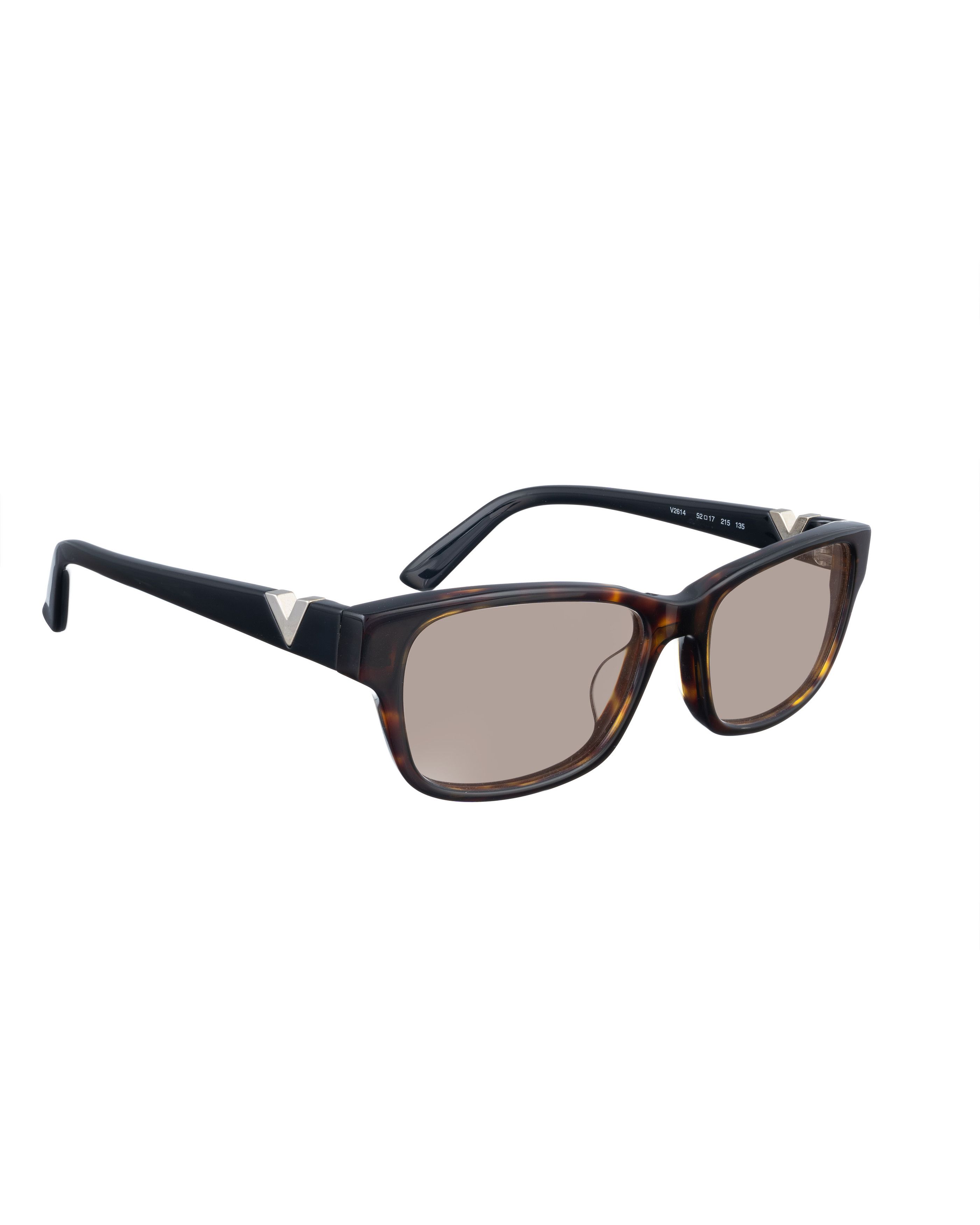 Valentino Valentino 00's Dark Havana Classic Nerd Sunglasses Size ONE SIZE - 2 Thumbnail