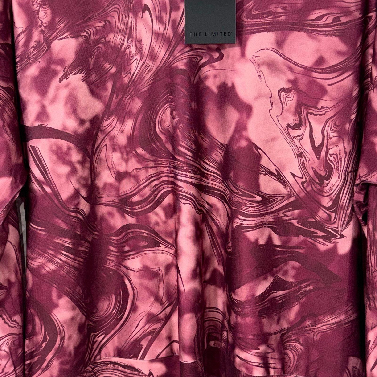 Other The Limited Large Women's Long Sleeve Patterned Top NWT Size L / US 10 / IT 46 - 2 Thumbnail