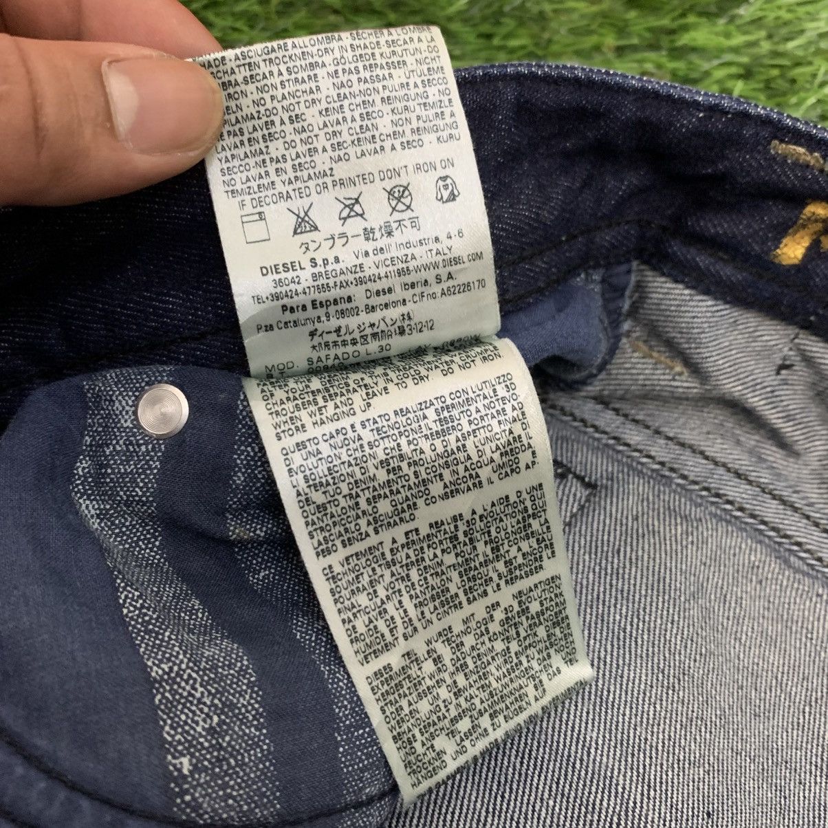 Diesel × Vintage Diesel Safado 0880W Jeans Slim Straight Size US 33 - 24 Thumbnail
