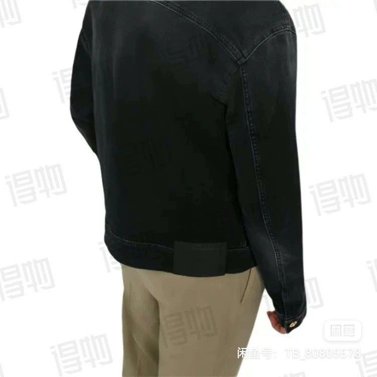 Versace Versace A denim jacket with a lapel single breast and long Size US M / EU 48-50 / 2 - 9 Thumbnail