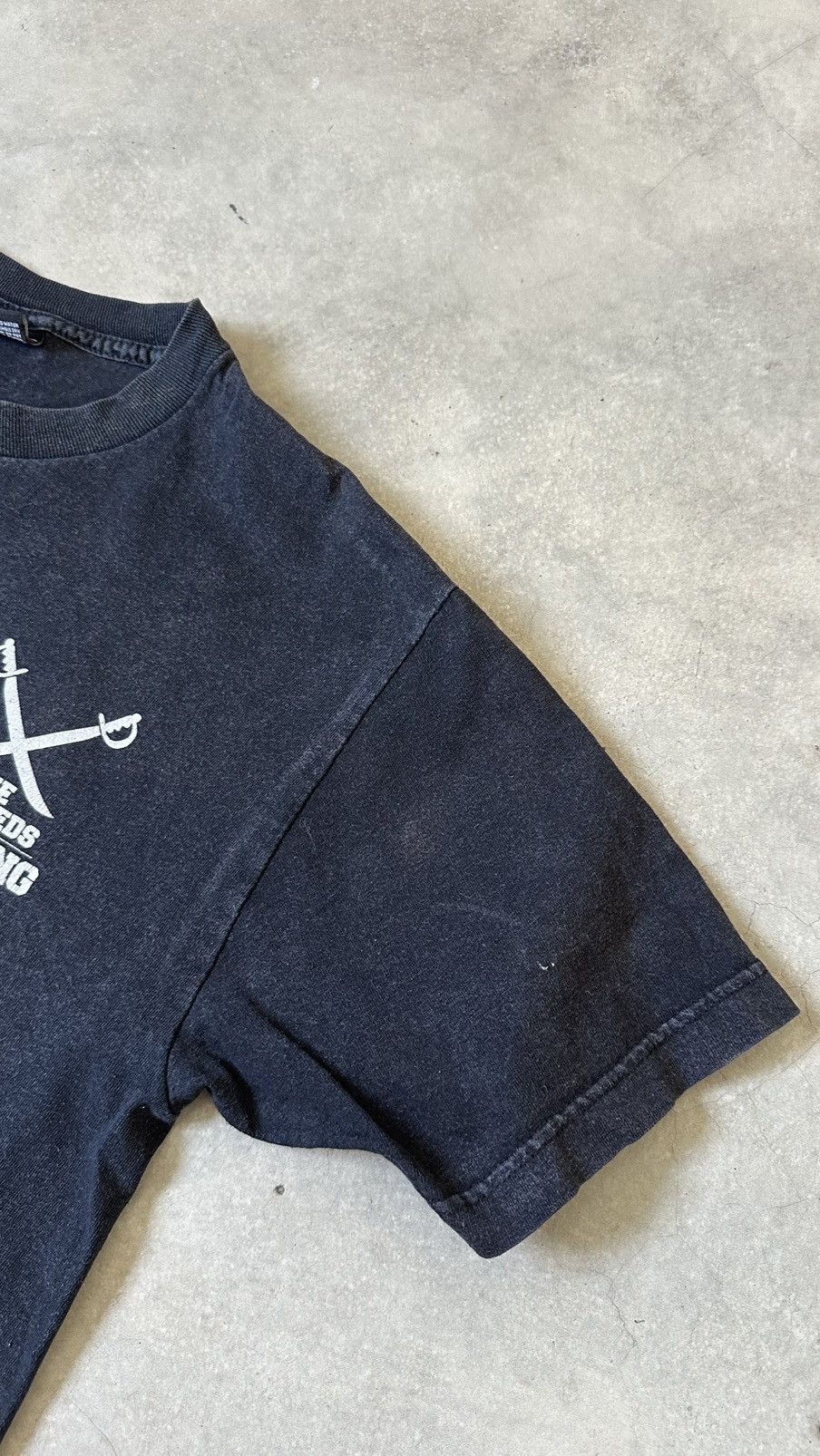 The Hundreds VINTAGE THE HUNDREDS DRAWING LINES BLACK TEE Size US M / EU 48-50 / 2 - 4 Thumbnail