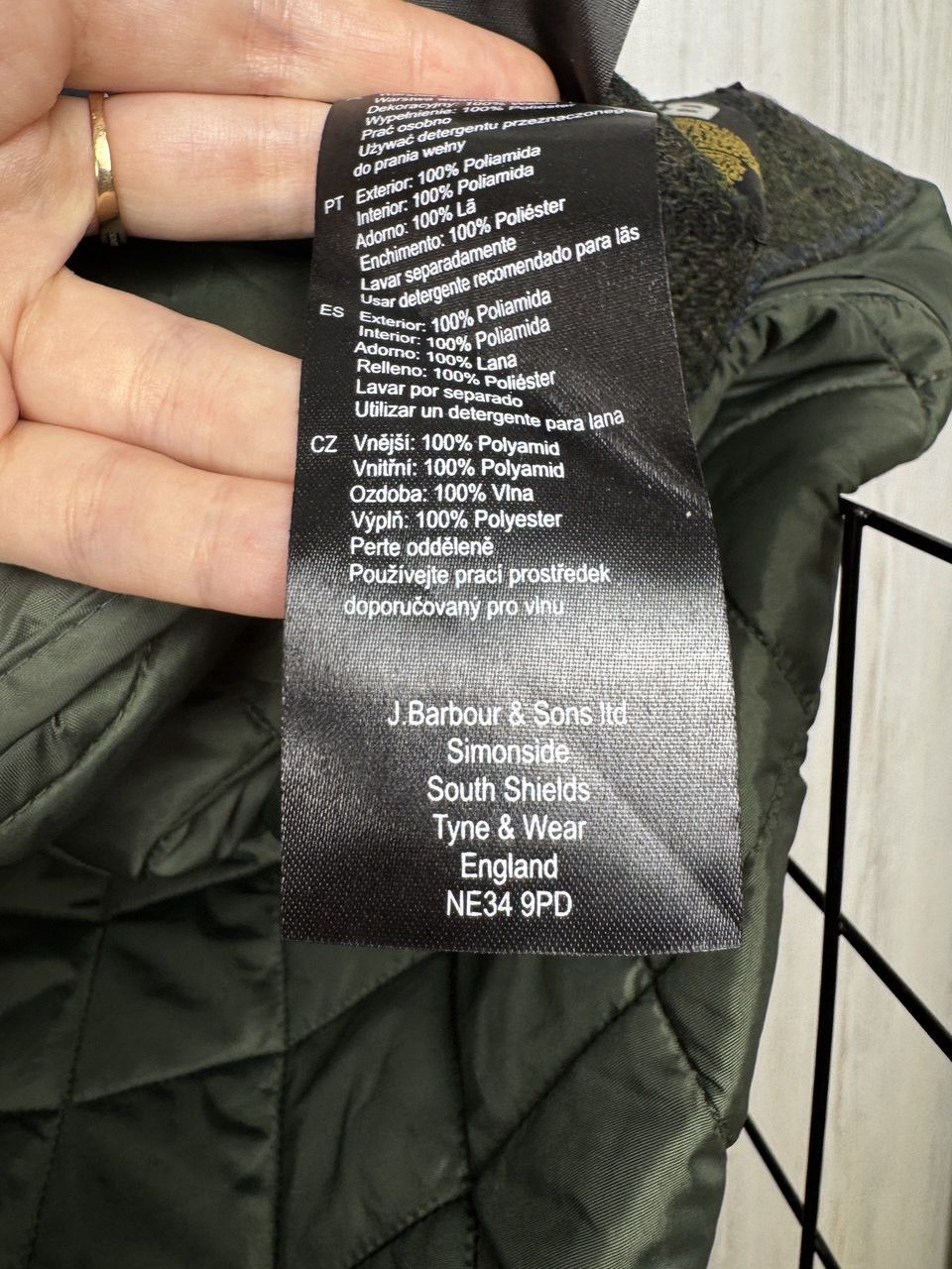 Barbour Barbour x Moon Luxury Fabric Royston Quilted jacket Size US XL / EU 56 / 4 - 10 Thumbnail