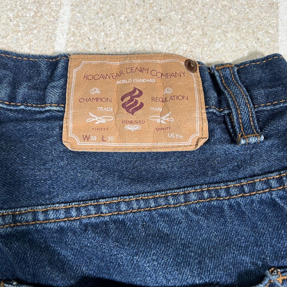 Rocawear Y2K Wide Leg Rocawear Jeans 34/27 Wide Leg Jnco Baggy Hiphop Size US 34 / EU 50 - 3 Thumbnail