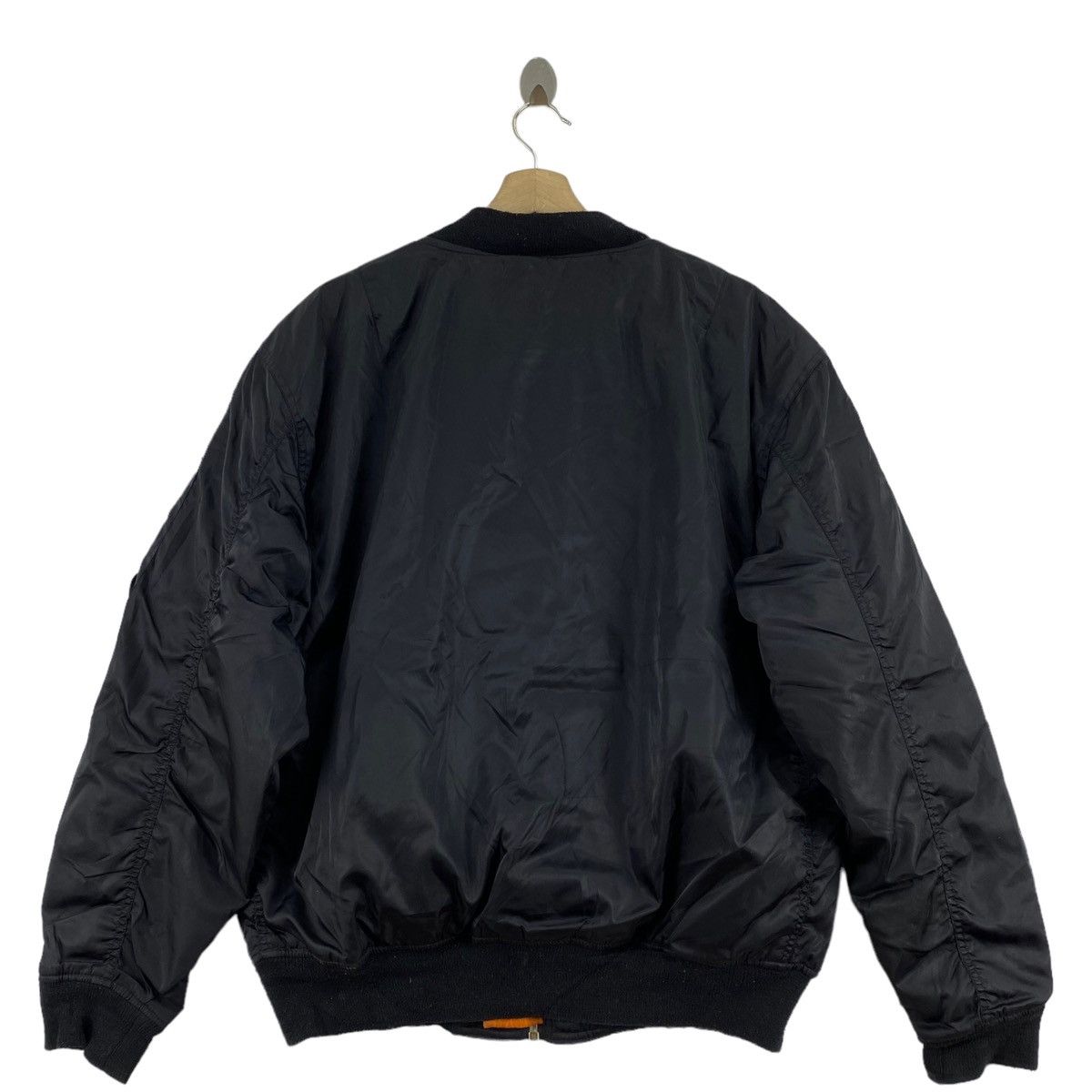 Japanese Brand IT PLAIN Nakazawa Kenpan Japanese Brand Plain Black Bomber Size US L / EU 52-54 / 3 - 3 Thumbnail