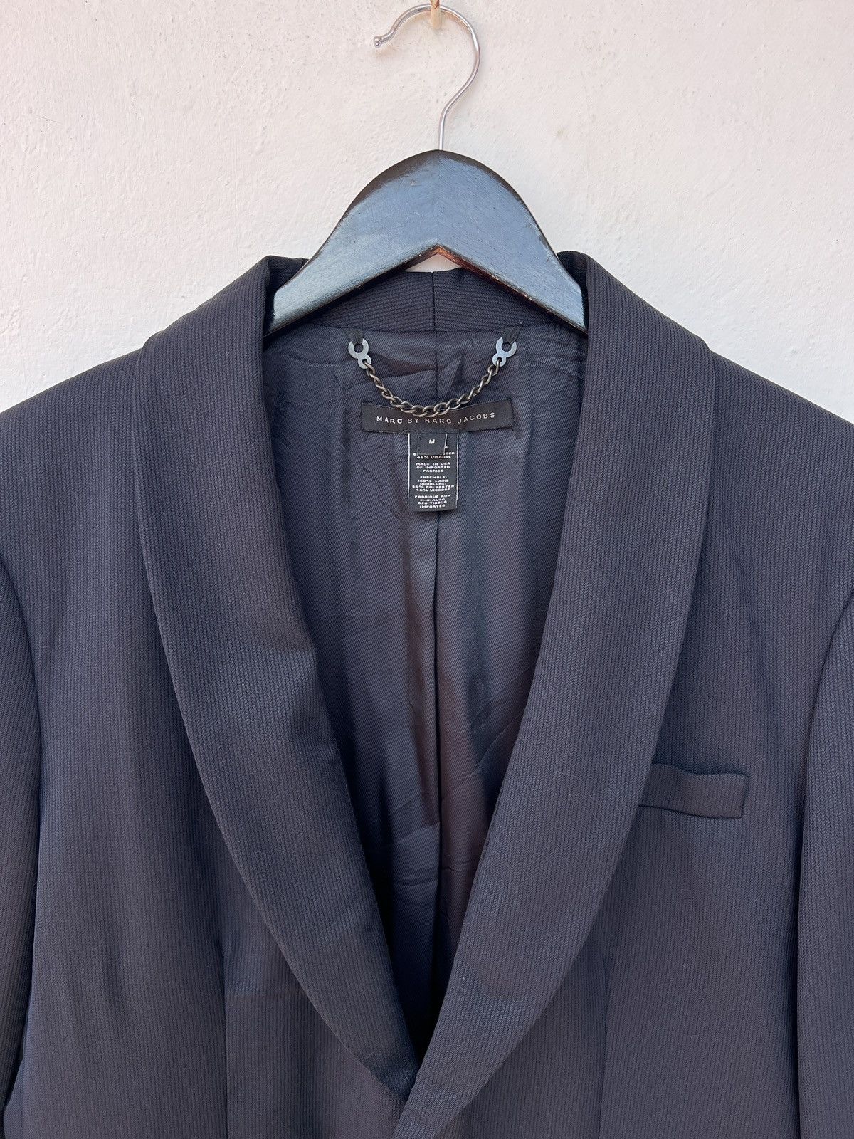 Marc by Marc Jacobs Marc by Marc Jacobs Navy Wool Blazer M USA Size 36R - 1 Thumbnail