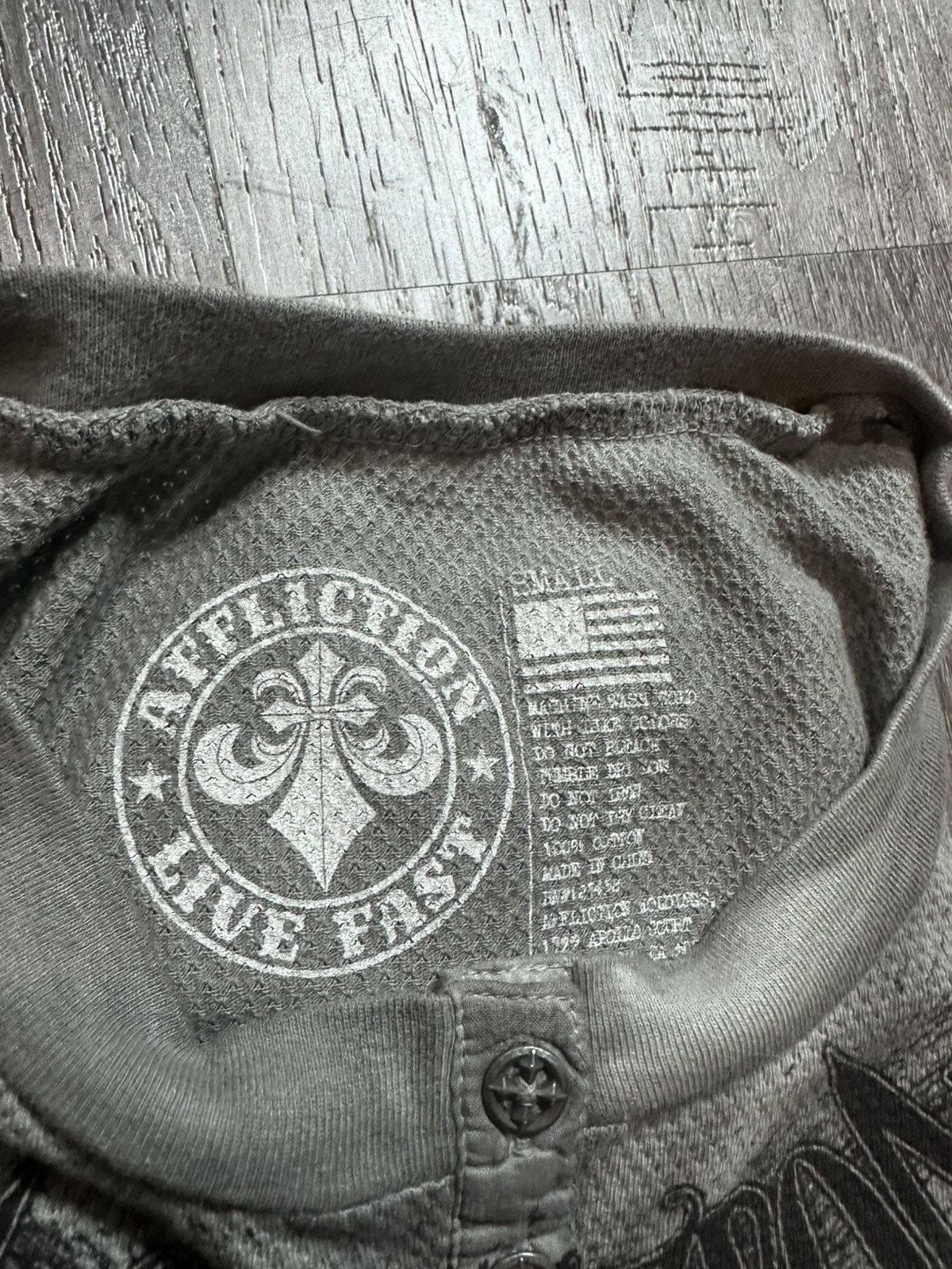 Affliction × Vintage “BLACK NIGHT”Affliction Size S / US 4 / IT 40 - 3 Thumbnail