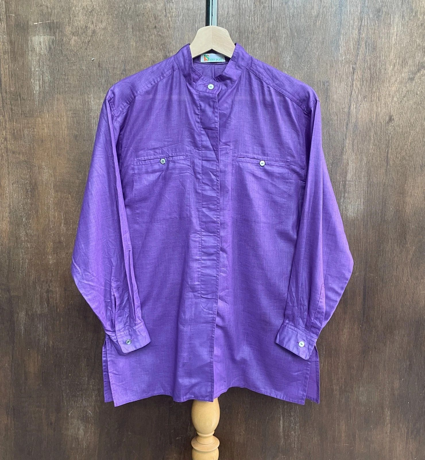 Issey Miyake ISSEY MIYAKE Sport 90's Double Pockets Shanghai Shirt Size US S / EU 44-46 / 1 - 1 Thumbnail