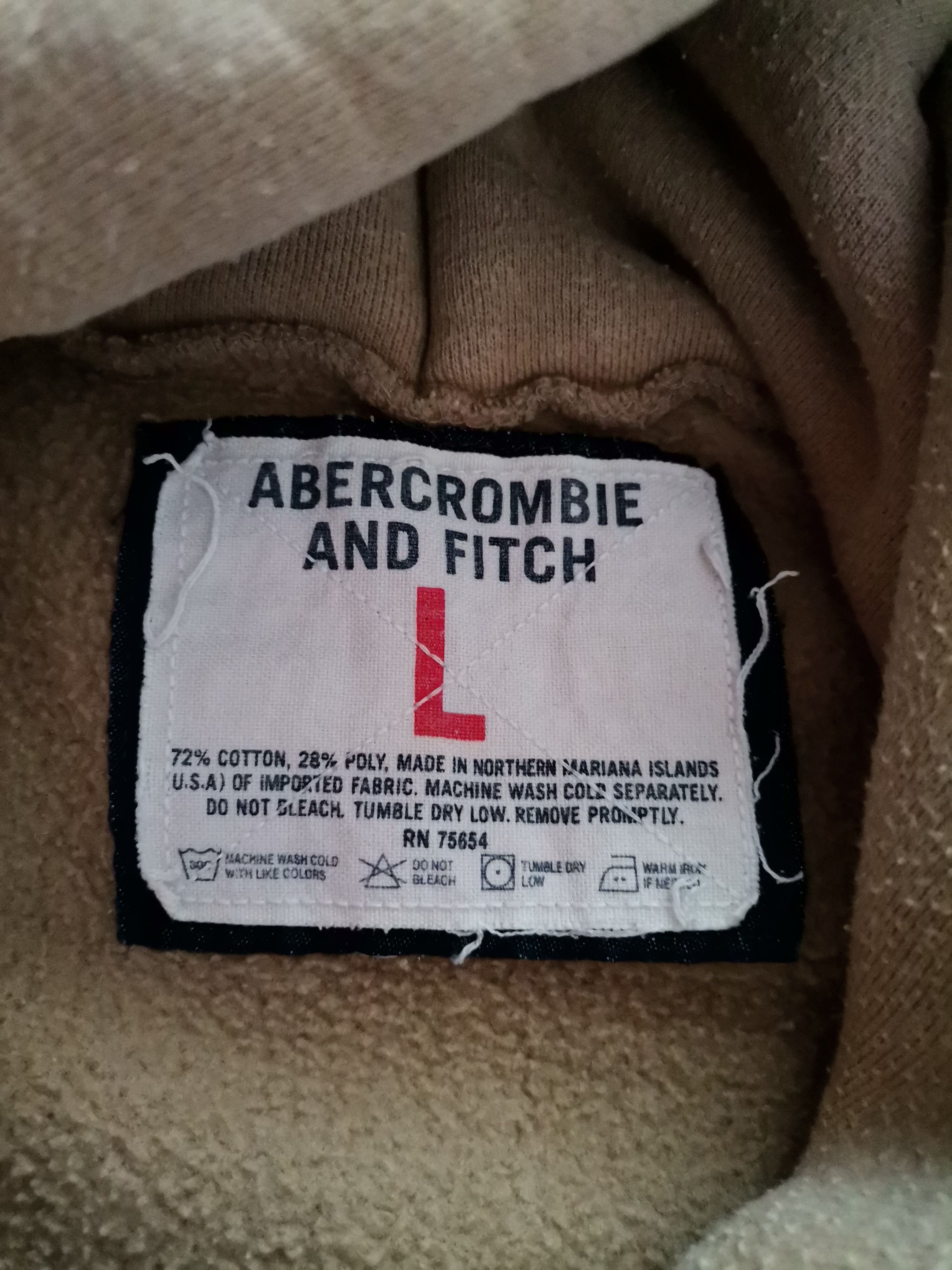Abercrombie & Fitch Vintage Abercrombie & Fitch Oversized Hoodie Size US L / EU 52-54 / 3 - 3 Thumbnail