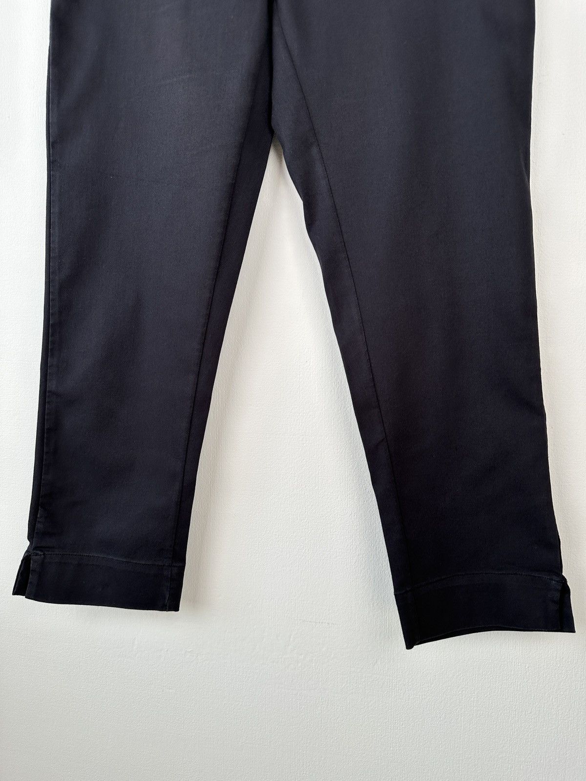 Marimekko MARIMEKKO Klein Black Cotton Stretch Pull On Pants Size 26" / US 2 / IT 38 - 5 Thumbnail