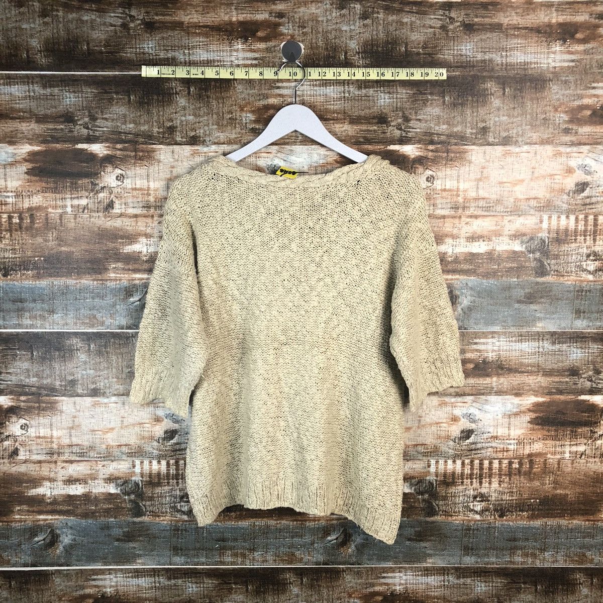 Homespun Knitwear × Japanese Brand Japanese Brand vintage Brown Knitwear #A2268 Size M / US 6-8 / IT 42-44 - 10 Thumbnail