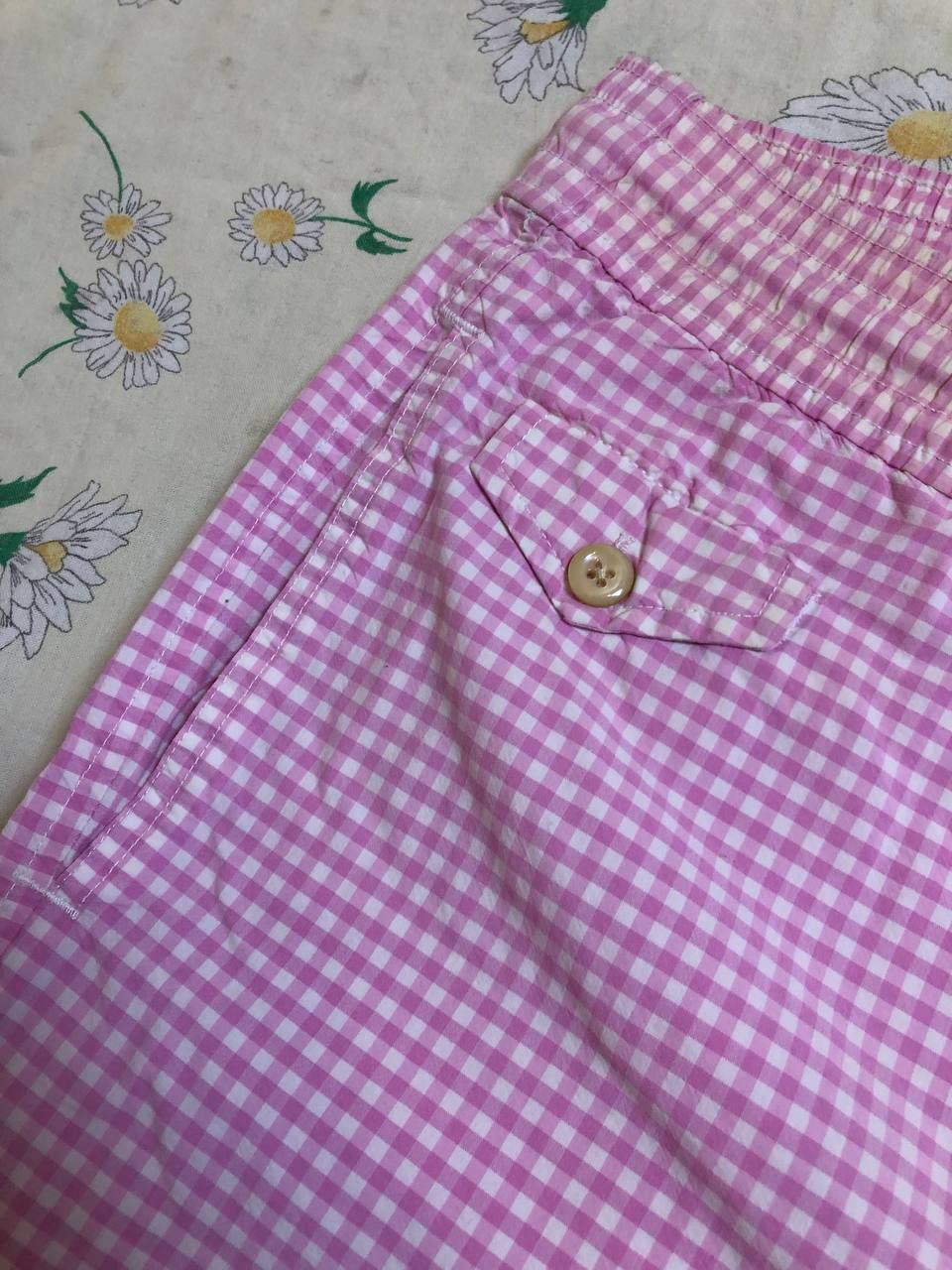 Polo Ralph Lauren Polo Ralph Lauren Swimwear Short Pink White Vintage Size US 32 / EU 48 - 6 Thumbnail