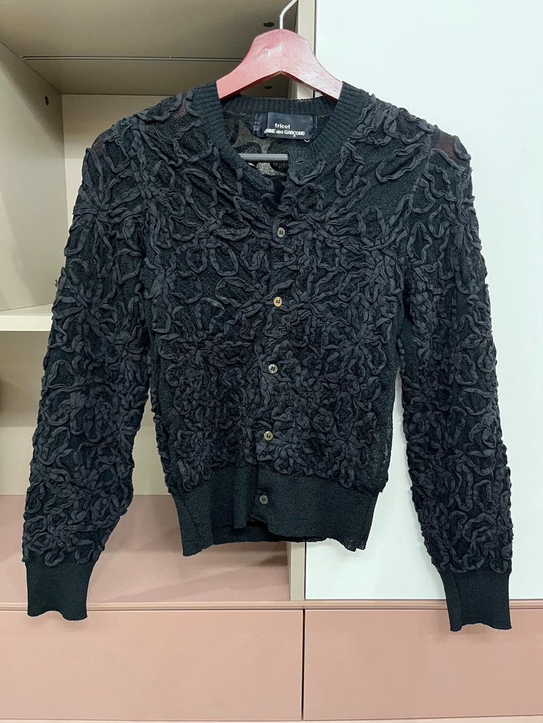 Other Comme Des Garcons Three-dimensional flower cardigan Size XS / US 0-2 / IT 36-38 - 1 Thumbnail