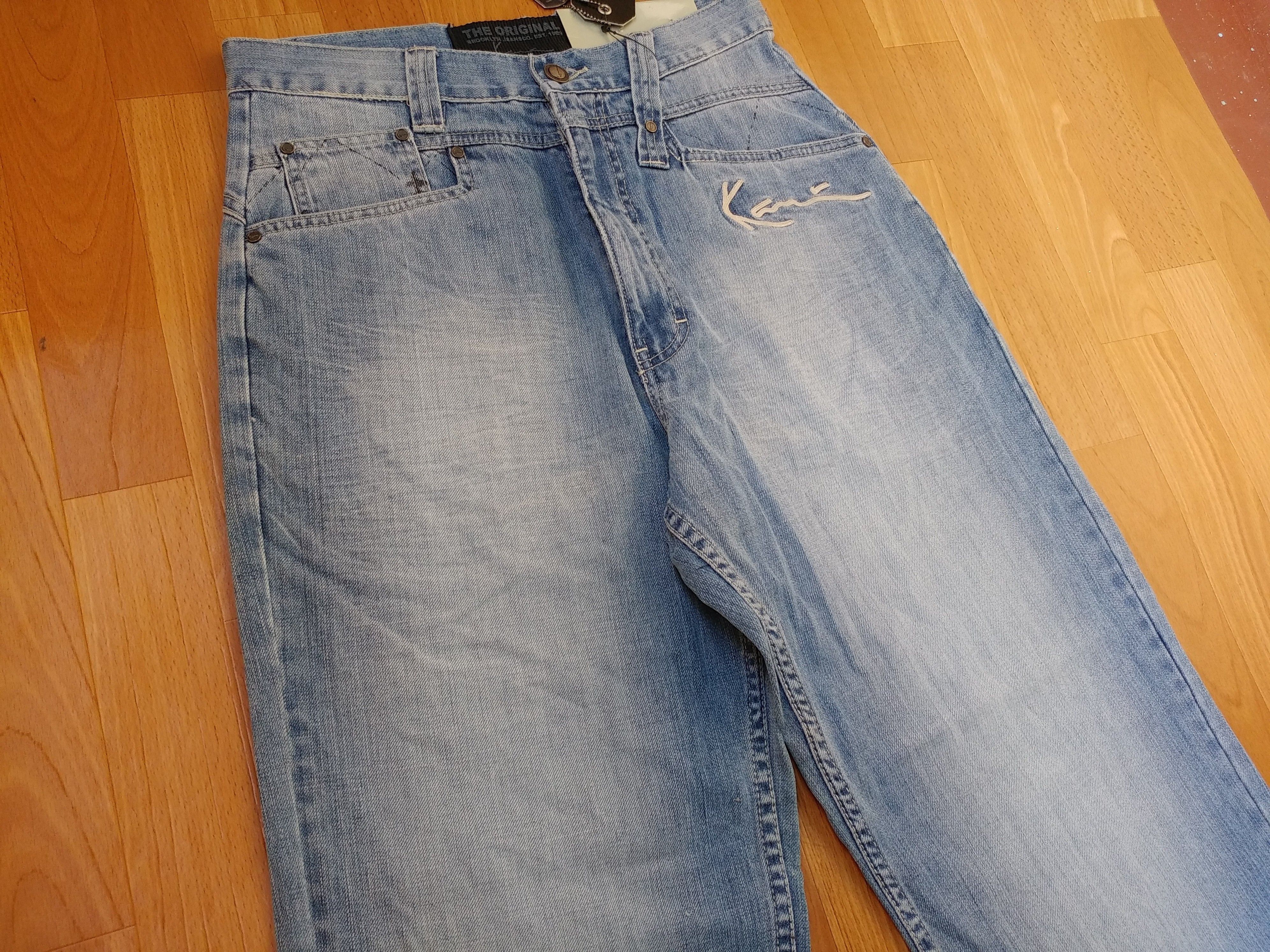 Karl Kani KARL KANI jeans, baggy, vintage Kani jeans, 90s hip hop W 28 Size US 28 / EU 44 - 9 Thumbnail
