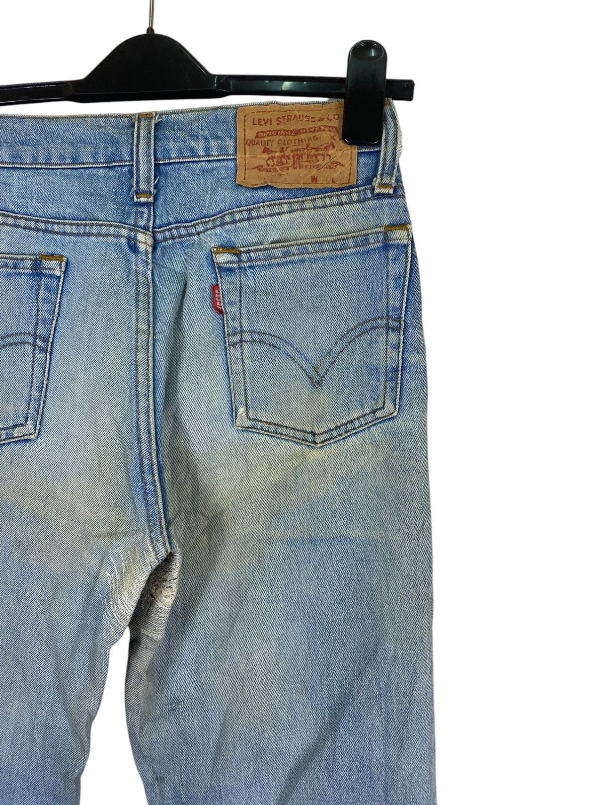 Levi's × Levi's Vintage Clothing × Vintage Vintage Distressed Levis 517 Talon Zip Bootcut Jeans Size US 28 / EU 44 - 1 Thumbnail