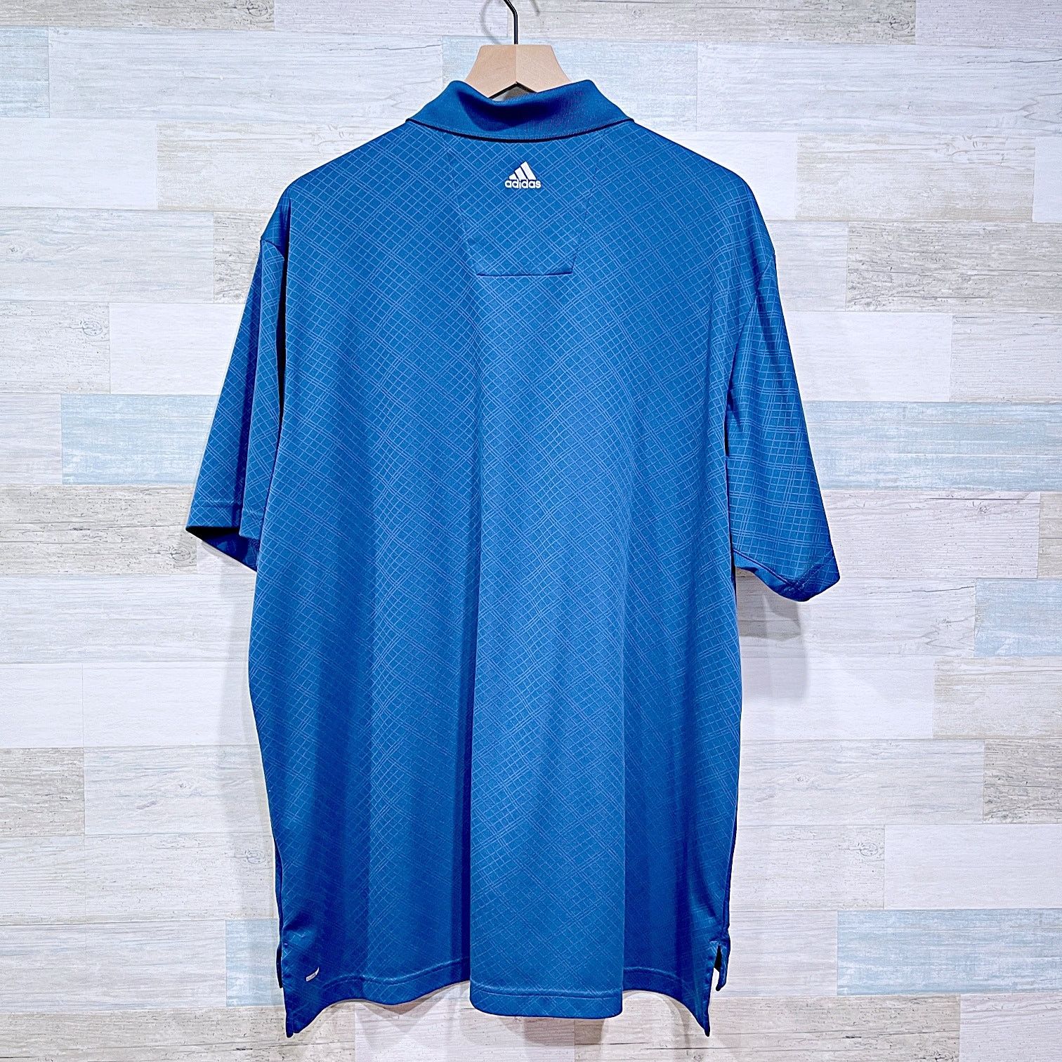 Adidas Adidas Country Club Golf Polo Shirt Blue Mens XXL Size US XXL / EU 58 / 5 - 4 Thumbnail