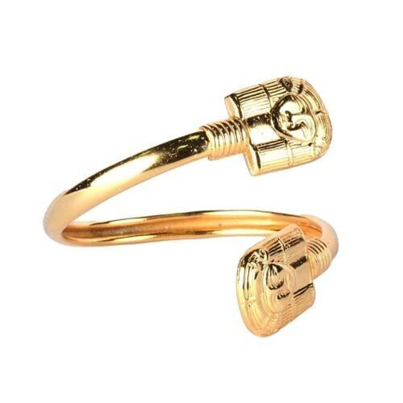 image of Unbrnd Ancient Egyptian Hathor Women Bracelet in Gold