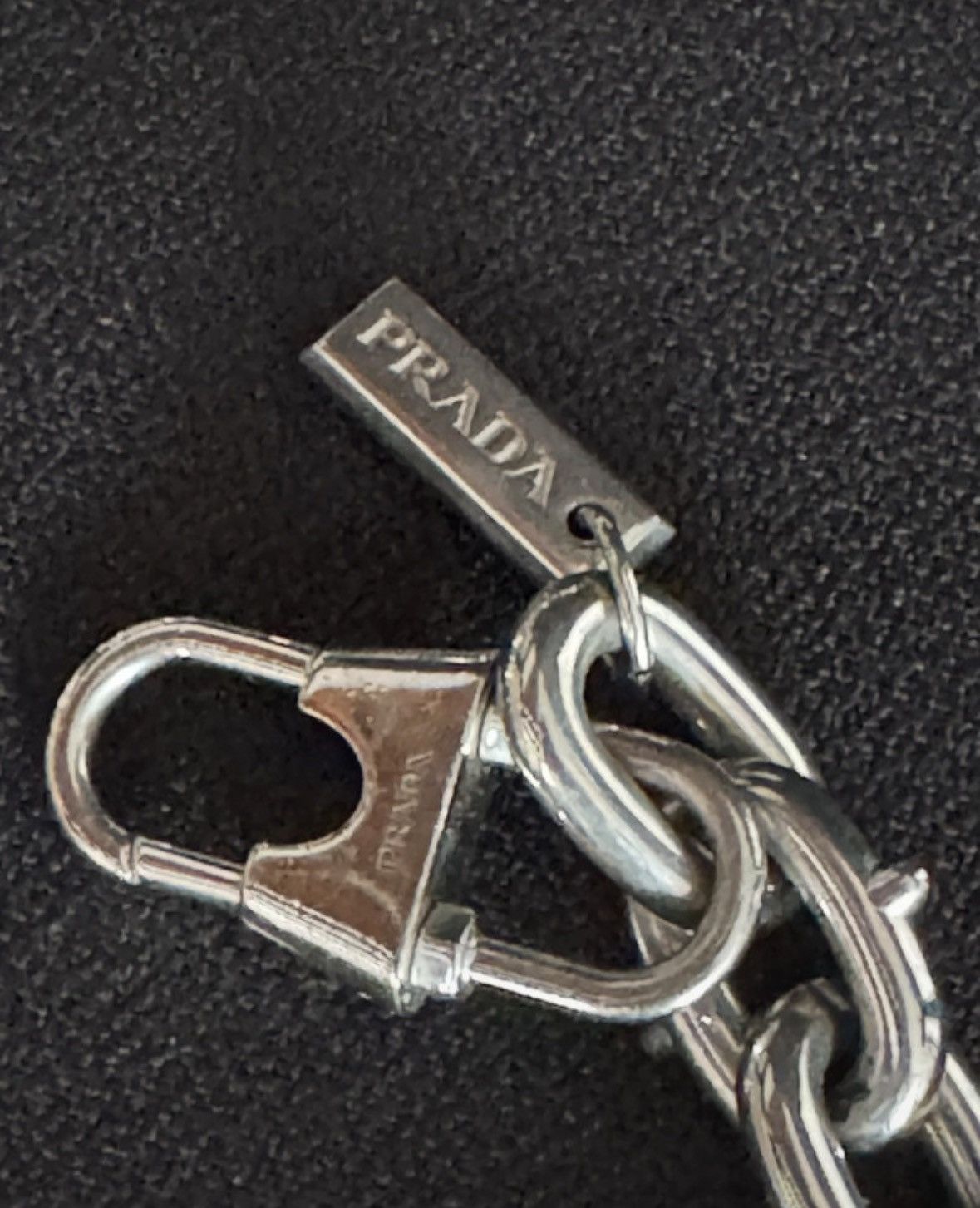 Prada prada metal chain Size ONE SIZE - 3 Thumbnail