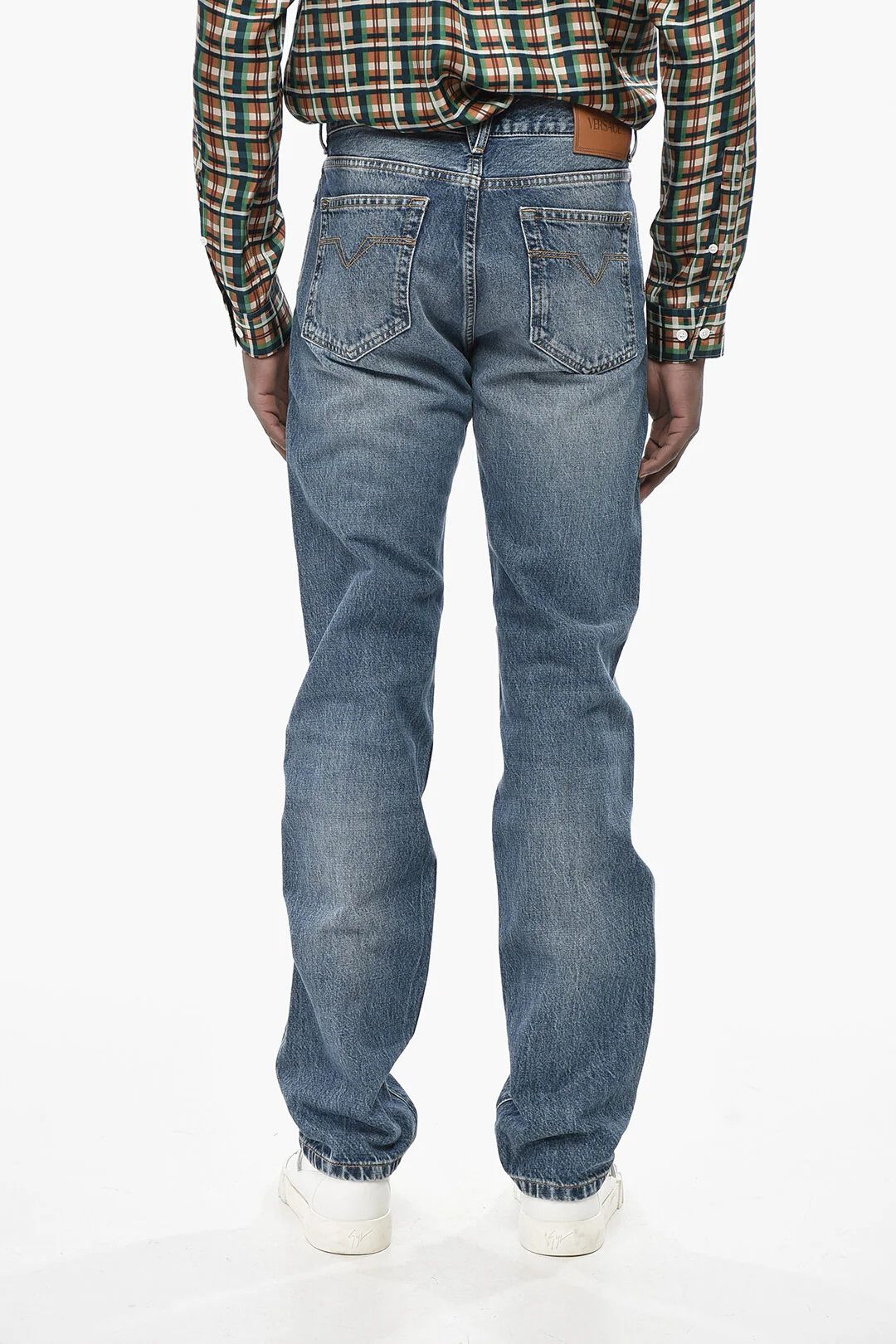 Versace og1mm0426 Regular-Fit Jeans in Blue Size US 32 / EU 48 - 2 Thumbnail