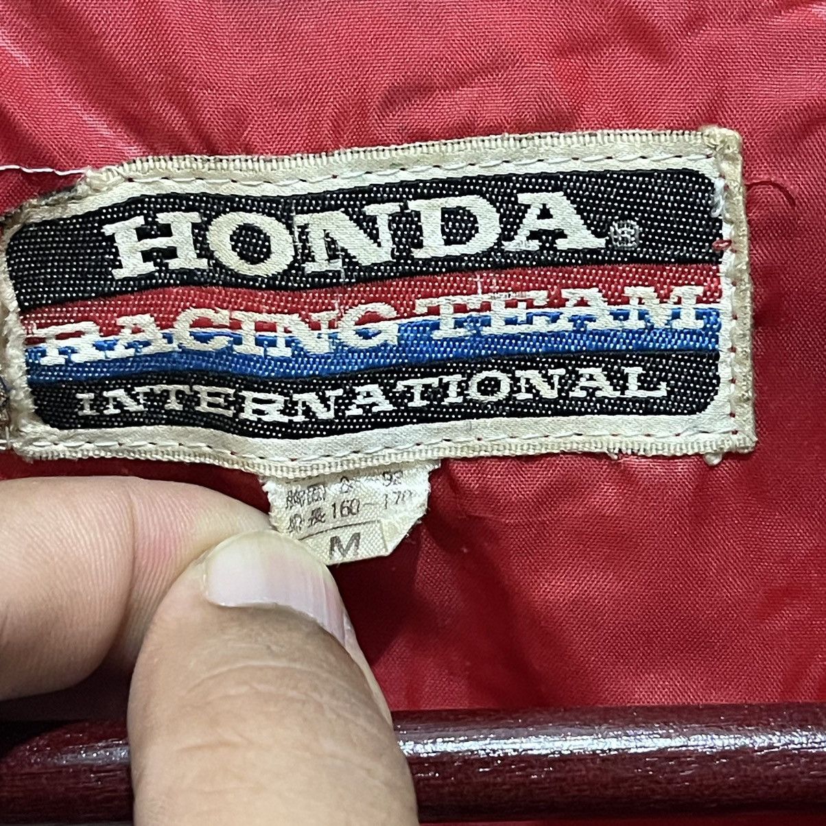 Honda × Vintage Rare Vintage 80s Honda Racing Motorcycle Riding Jacket Size US M / EU 48-50 / 2 - 8 Thumbnail