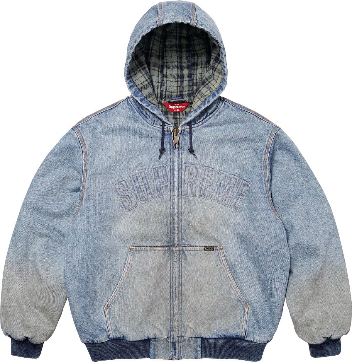 Supreme × Thrasher Supreme Thrasher Hooded Work Jacket Size XL NWT