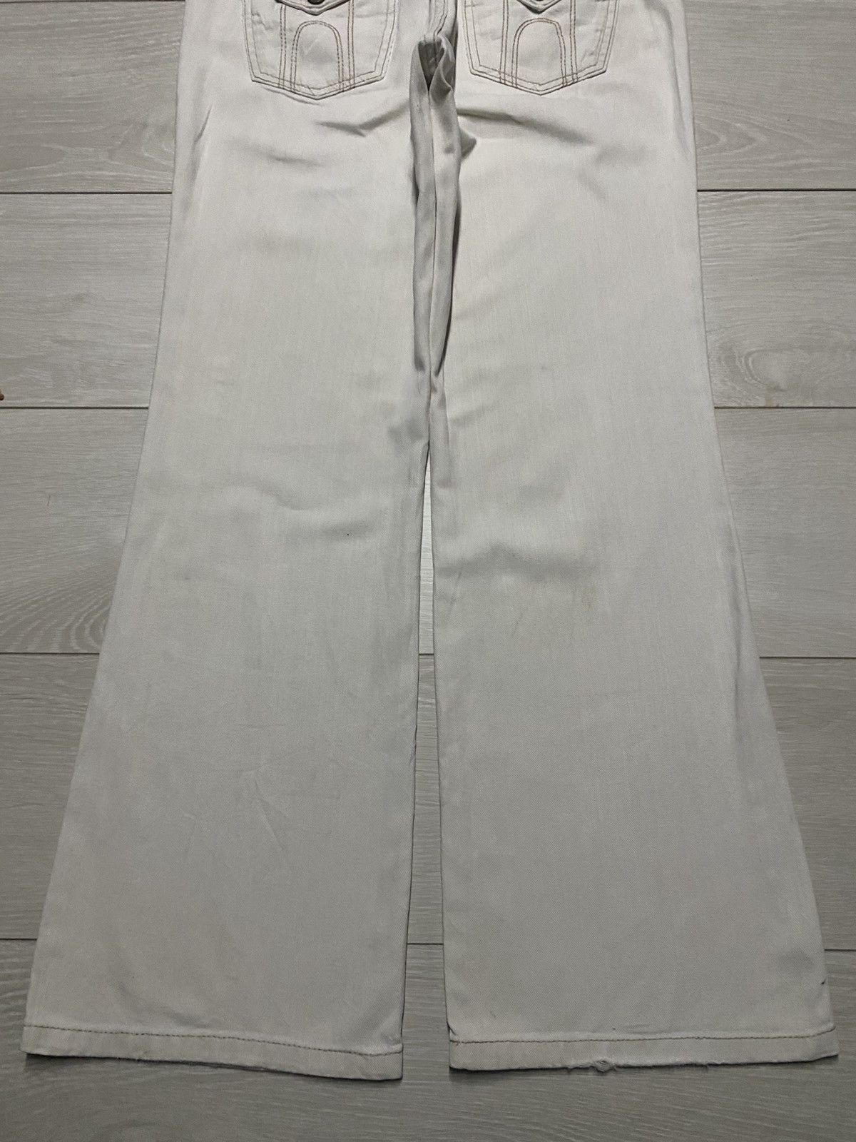 Japanese Brand Vintage Japanese Brand Hushush Flare Soft Pants Size US 31 - 6 Thumbnail