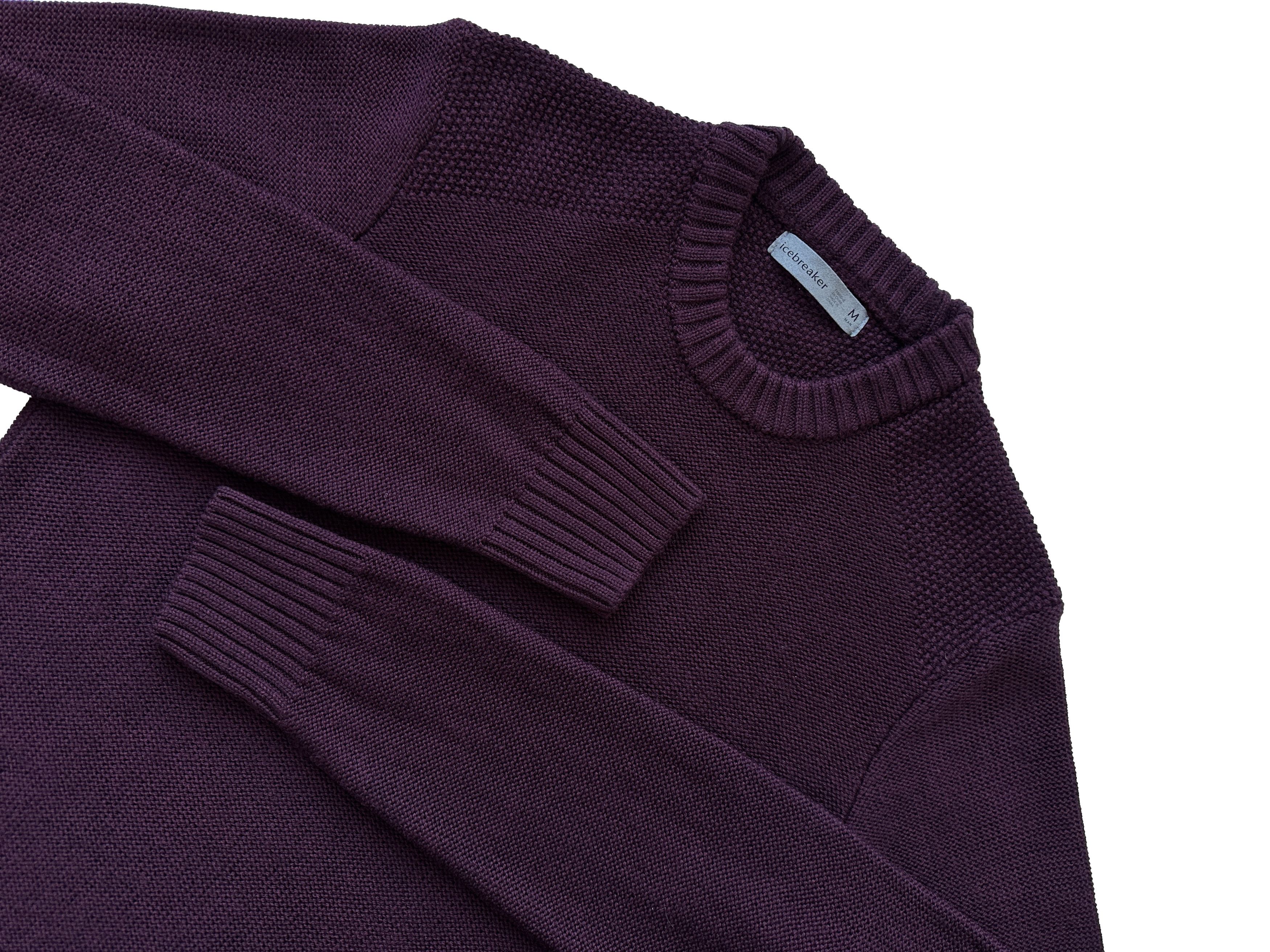 Icebreaker Icebreaker navy ribbed sweater Size US M / EU 48-50 / 2 - 4 Thumbnail