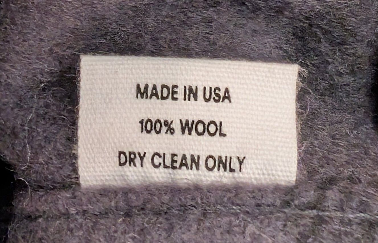 Alex Crane Alex Crane 100% Wool Park Shirt Jacket Ink Made in USA Size US XL / EU 56 / 4 - 4 Thumbnail