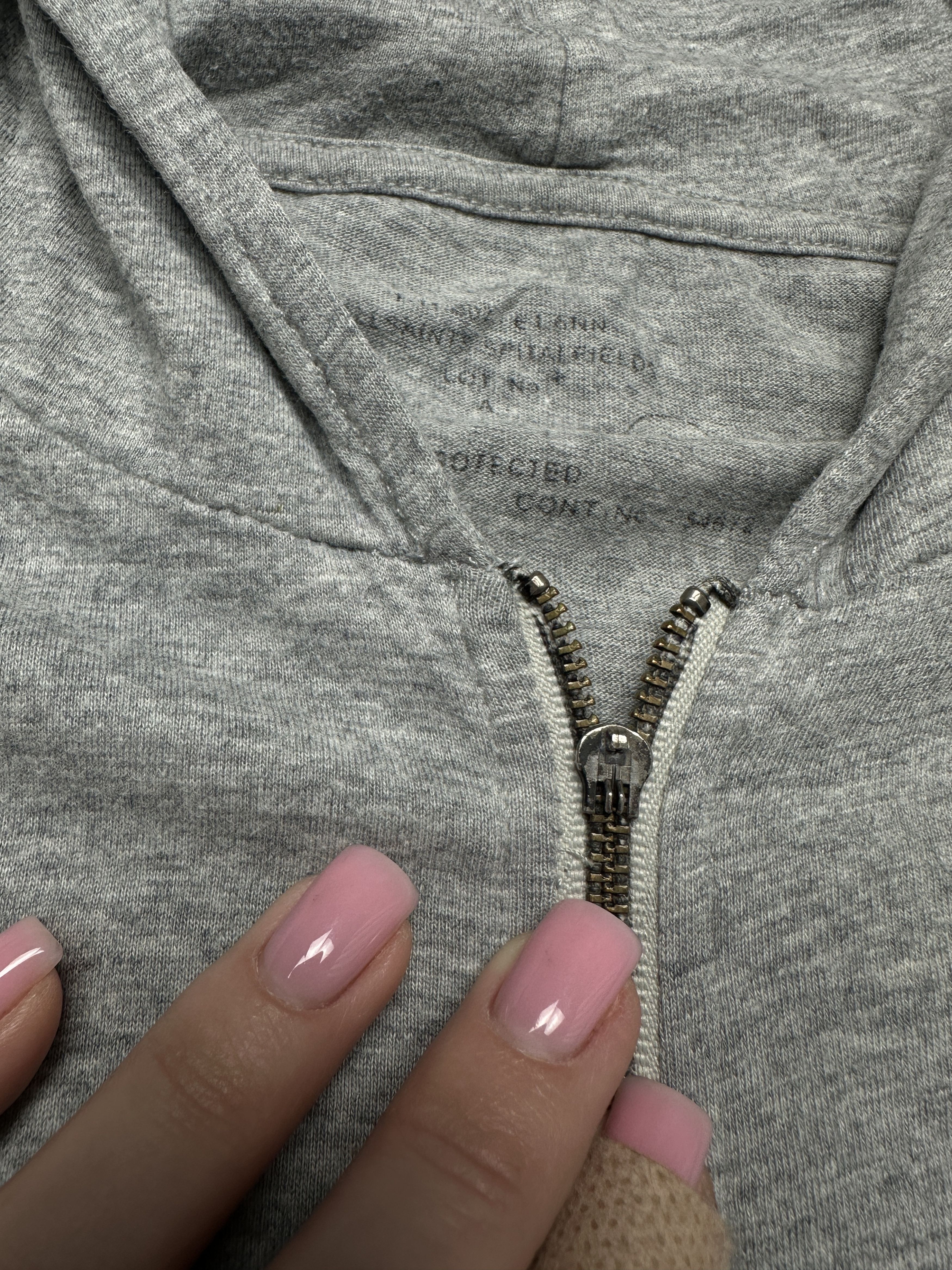 Allsaints Allsaints Vintage Mens Bone Zip Hoodie Size US M / EU 48-50 / 2 - 3 Thumbnail