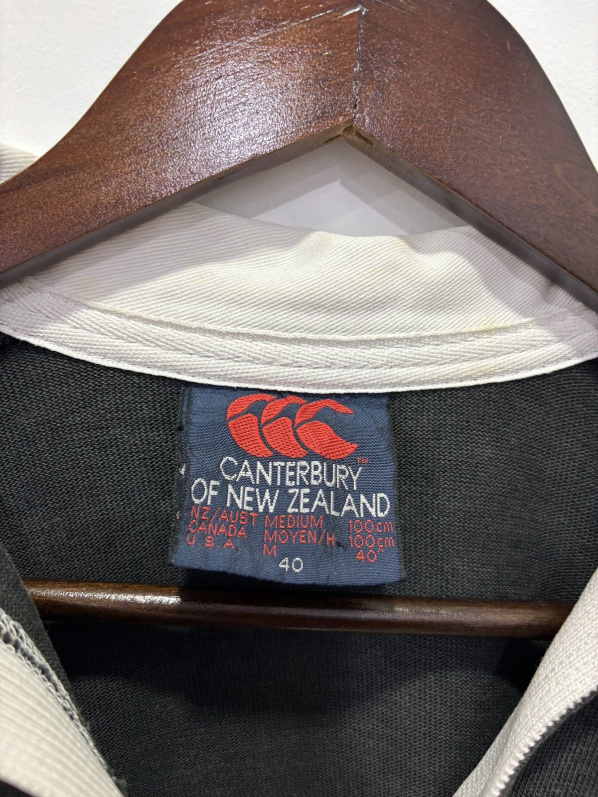 Canterbury of New Zealand × Vintage Vintage Canterbury Polo Rugby Shirt Size US M / EU 48-50 / 2 - 5 Thumbnail