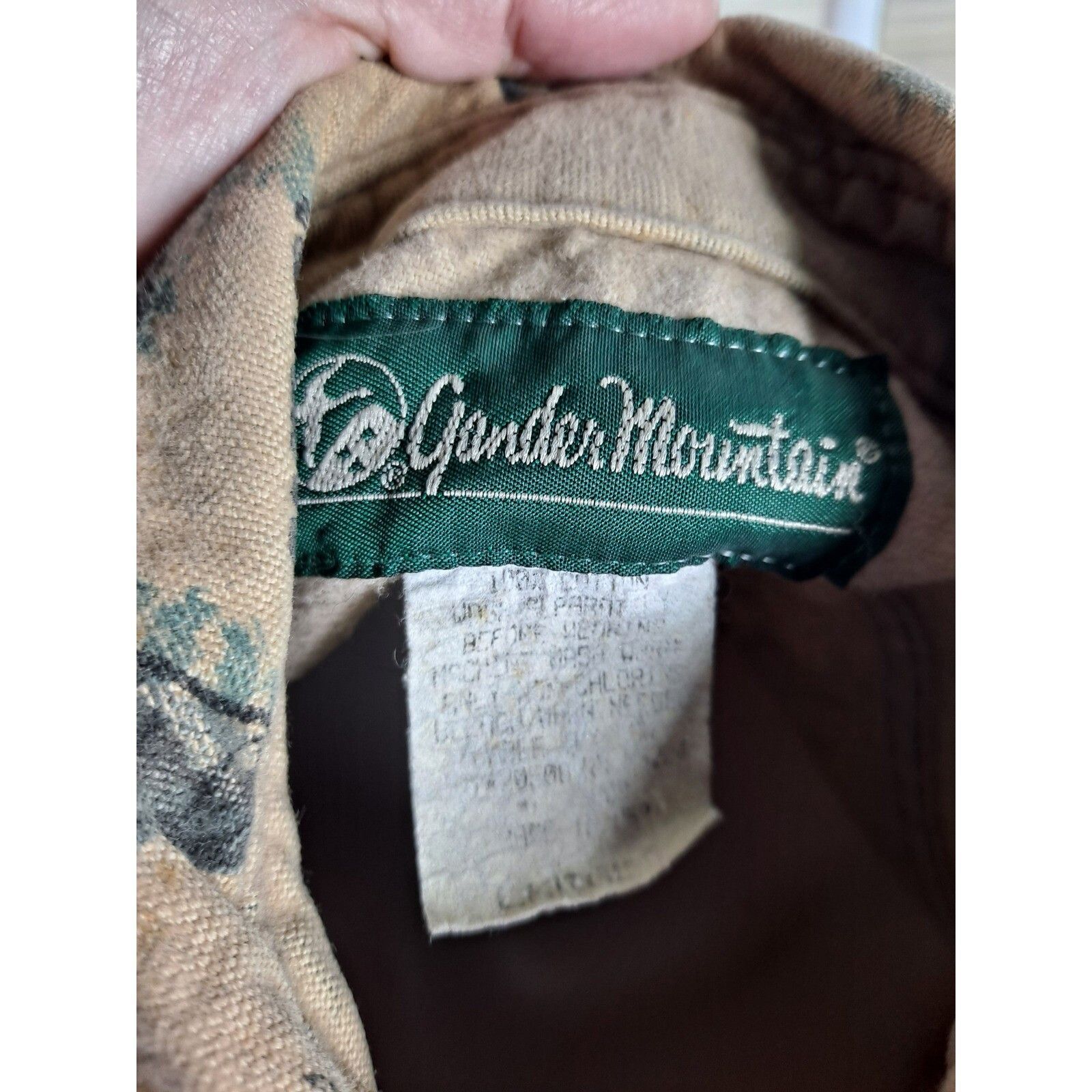 Other Gander Mountain Camo Button Up Long Sleeve Outdoor Shirt Jac Size US L / EU 52-54 / 3 - 8 Thumbnail