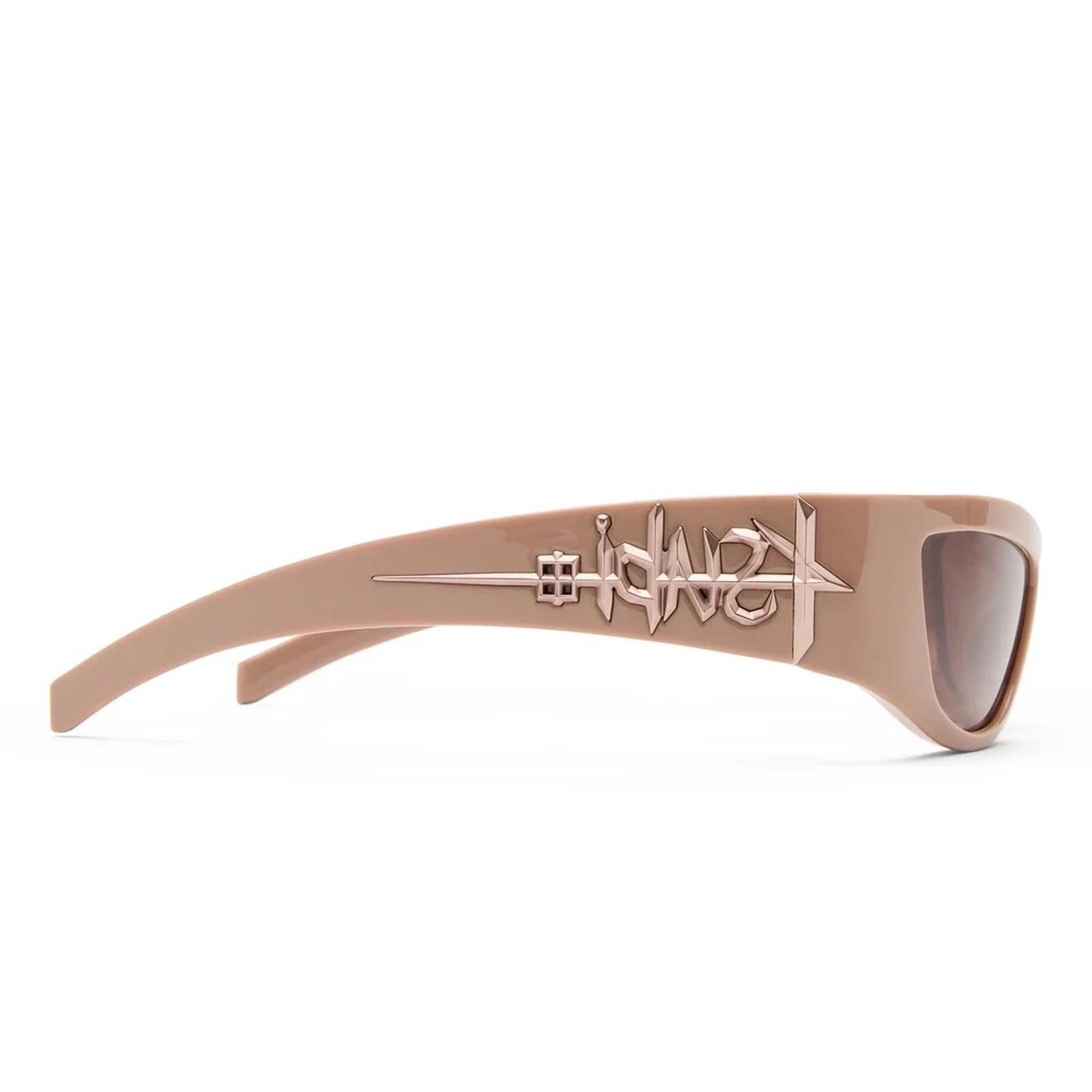 Ksubi New ksubi sunglasses mens womens sloane tan brown wrap Size ONE SIZE - 3 Thumbnail