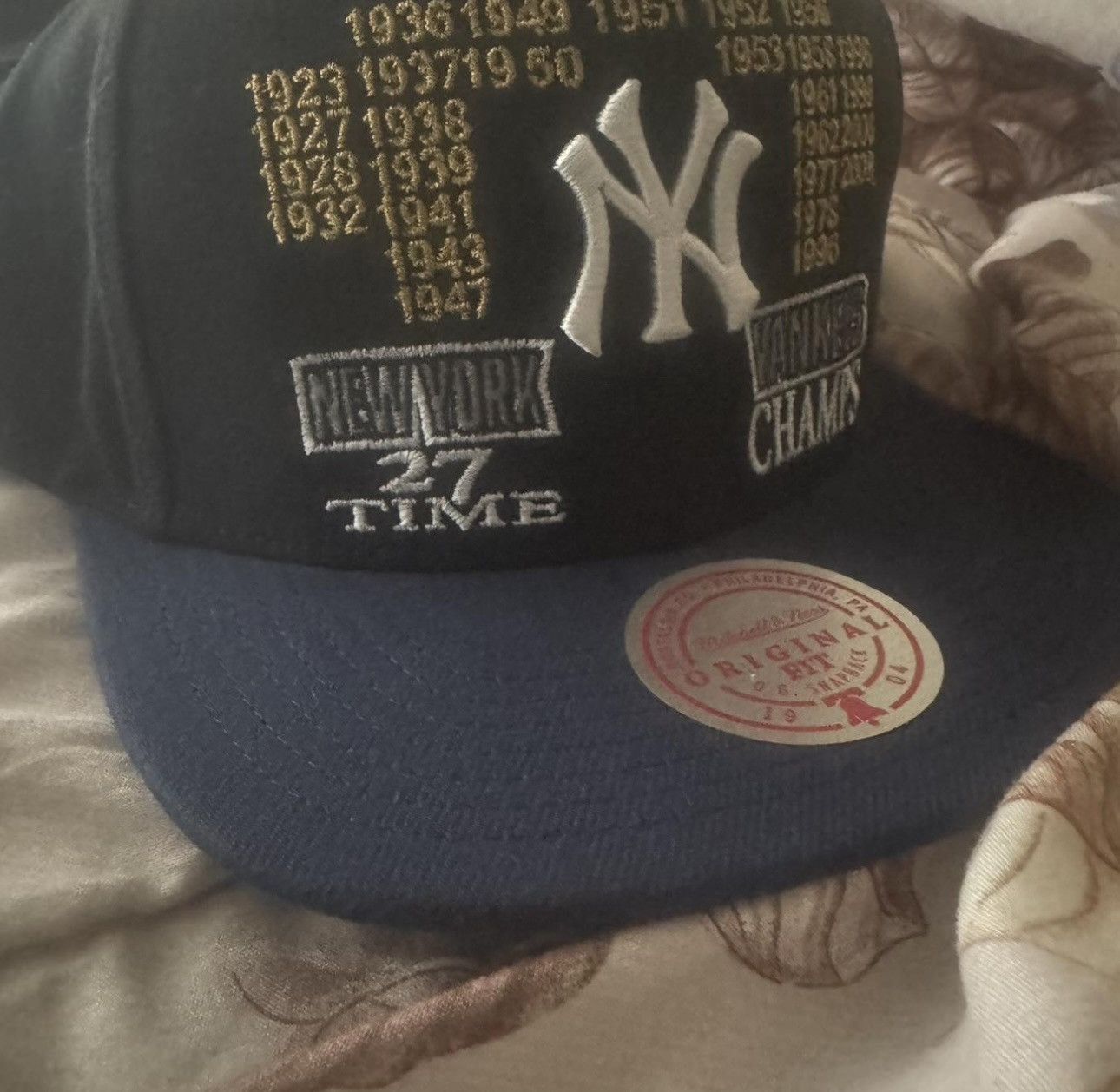 Mitchell & Ness MitchellxNess New York Yankees hat Size 36 - 1 Thumbnail