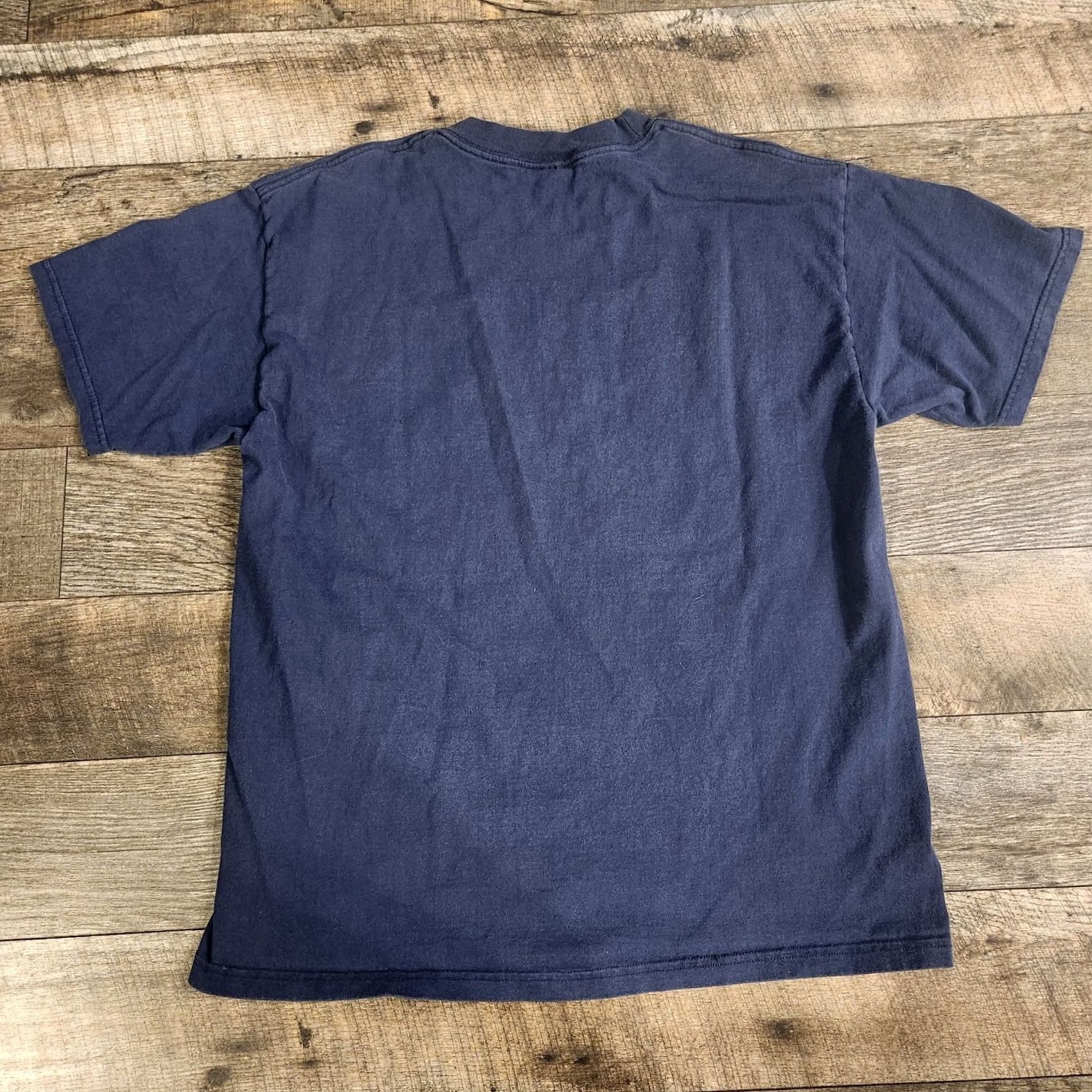 Hanes Vintage Virgin Records Orlando T Shirt Tee Mens Large Blue Music Rare 90s Size US L / EU 52-54 / 3 - 7 Thumbnail