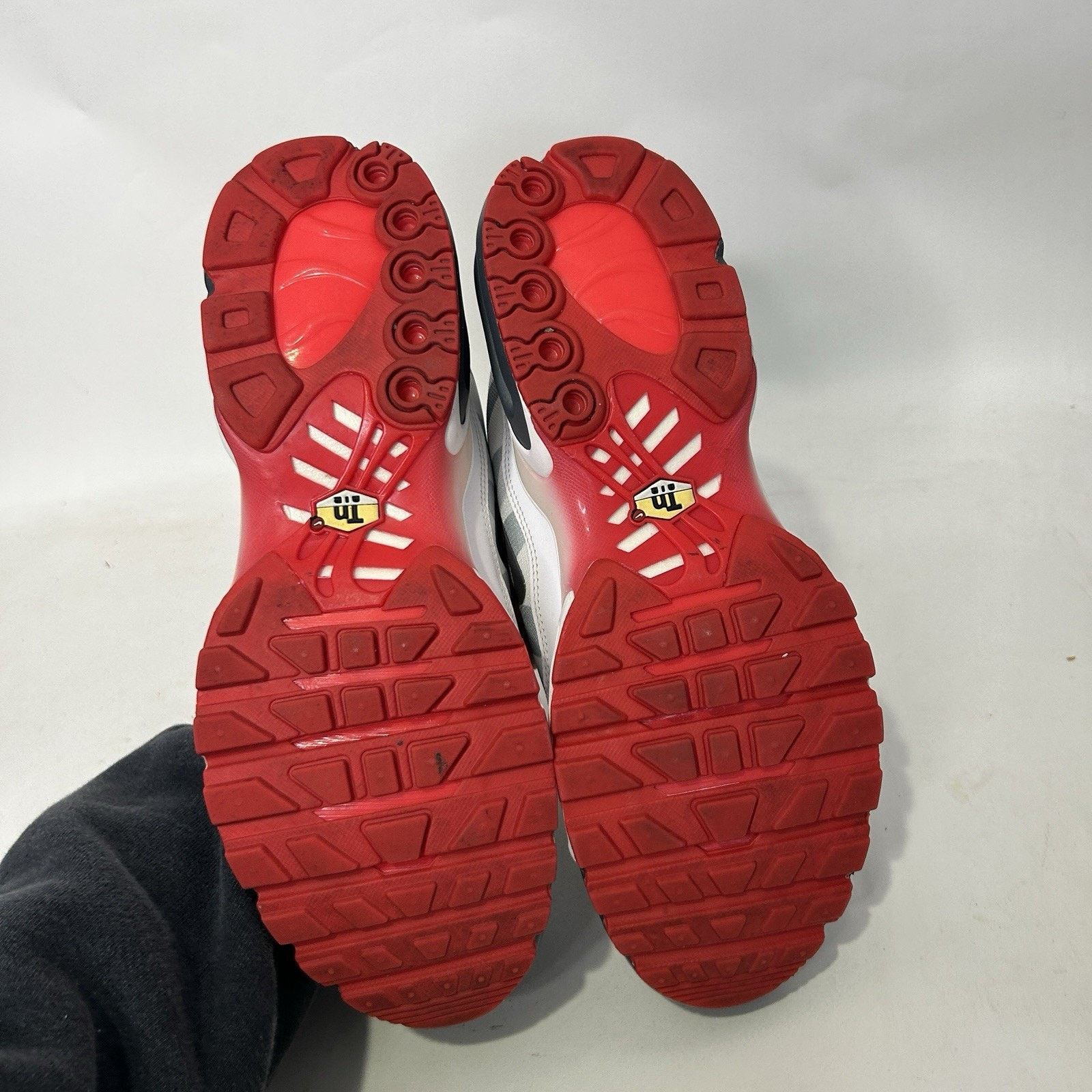 Nike Nike Air Max Plus TN SE “Before The Bite/Grey Red White” Size US 11.5 / EU 44-45 - 7 Thumbnail