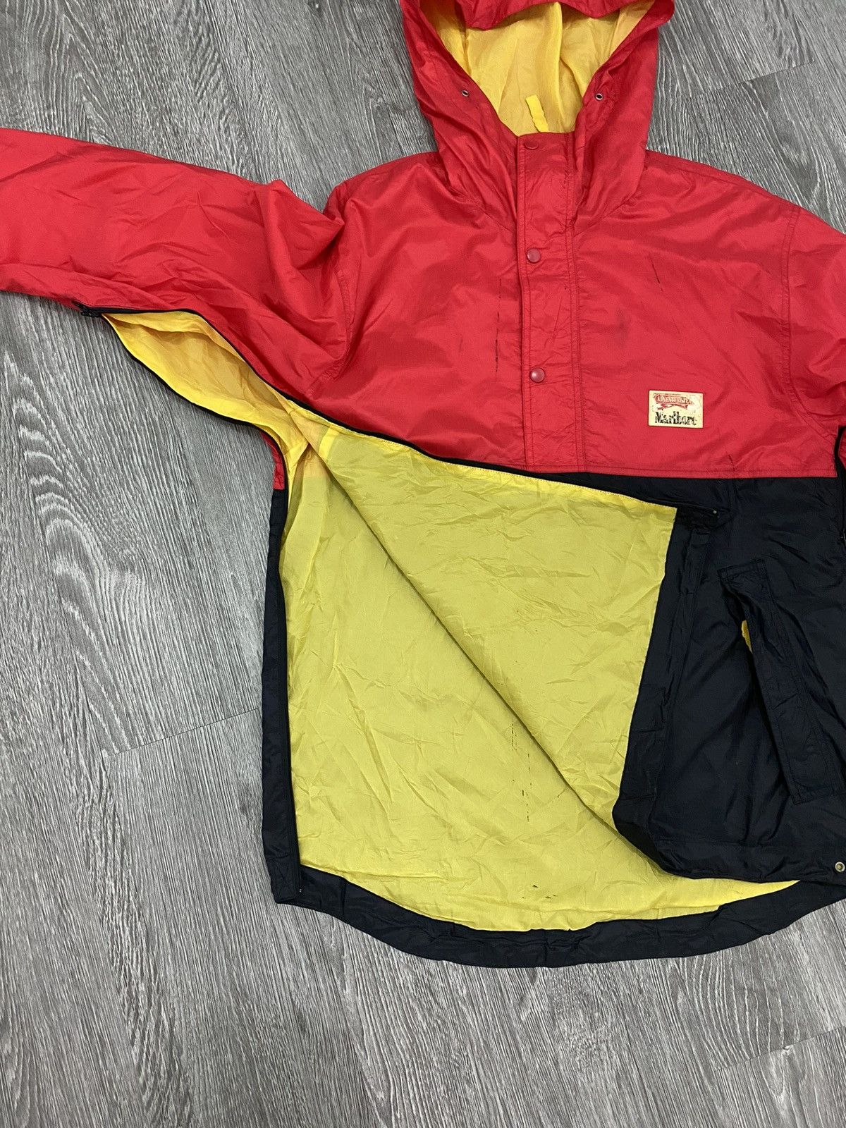 Marlboro Vintage Marlboro Adventure Team Anorak Cougle Jacket Size US XXL / EU 58 / 5 - 5 Thumbnail