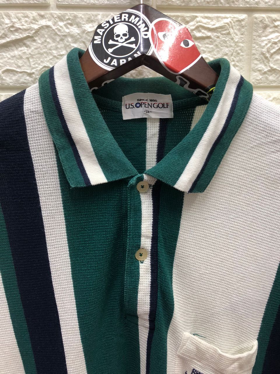 Other vintage 90s U.S Open Golf Stripe Knitwear Sweatshirt Size US L / EU 52-54 / 3 - 4 Thumbnail