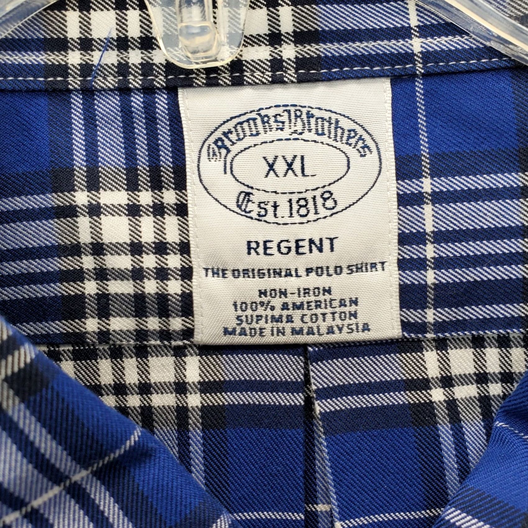 Brooks Brothers Brooks Brothers Shirt Mens 2XL Multi Plaid Pocket Long Sleeve Button Down Casual Size US XXL / EU 58 / 5 - 5 Thumbnail