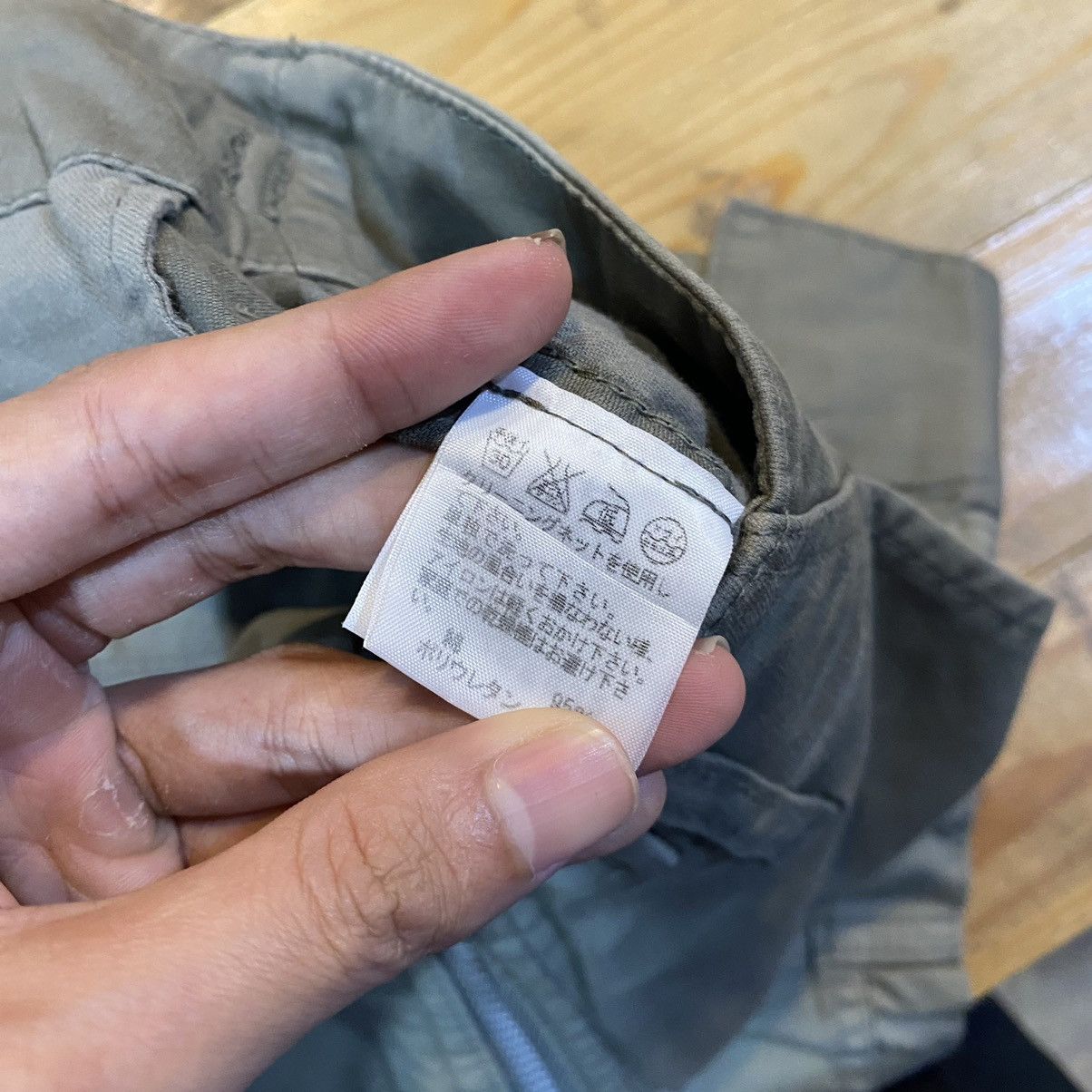 CABANE de ZUCCa × Issey Miyake × Japanese Brand Cabane de zucca Asymmetrical zipper fly Cargo Size US 30 / EU 46 - 13 Thumbnail