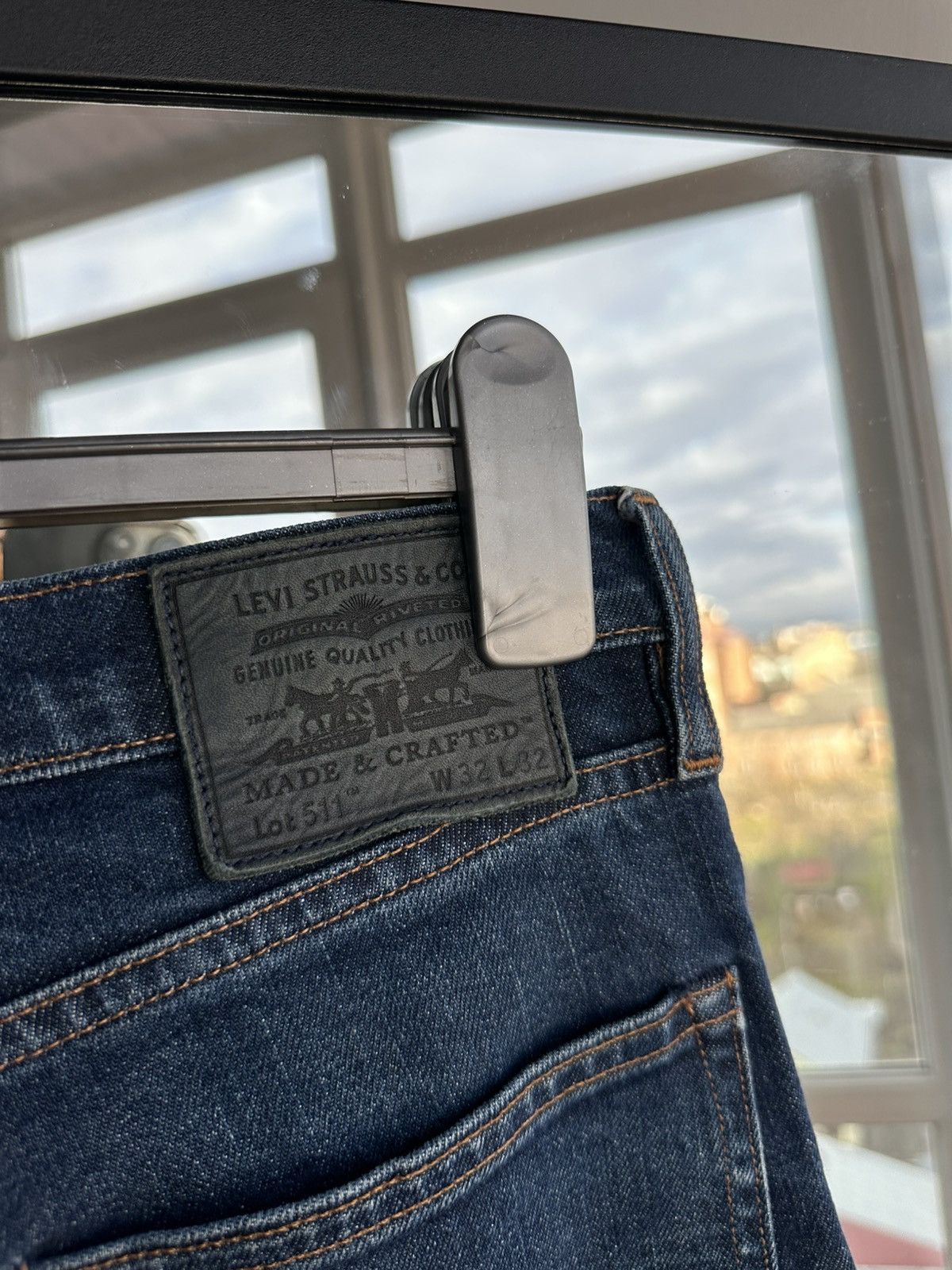 Levi's Levi’s Made & Crafted 511 Slim Men’s Jeans Japanese Selvedge Size US 32 / EU 48 - 8 Thumbnail