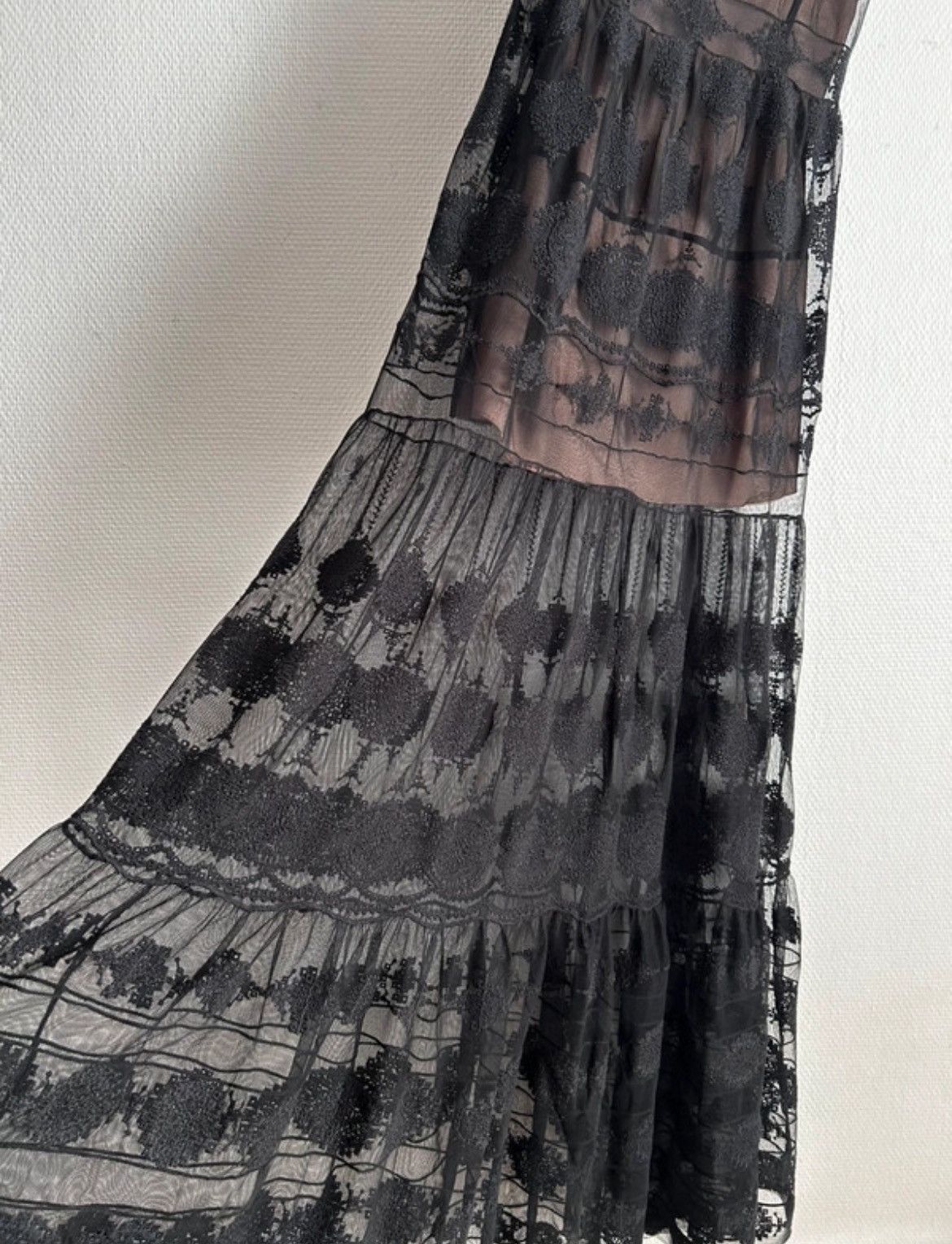 Bcbgmaxazria BCBG Lace Siren Corset Maxi Dress - black Size XS / US 0-2 / IT 36-38 - 5 Thumbnail