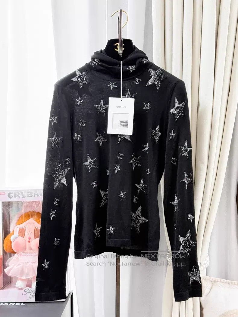 Chanel Chanel Embroidered dazzling five-pointed star double C pat Size XS / US 0-2 / IT 36-38 - 1 Thumbnail