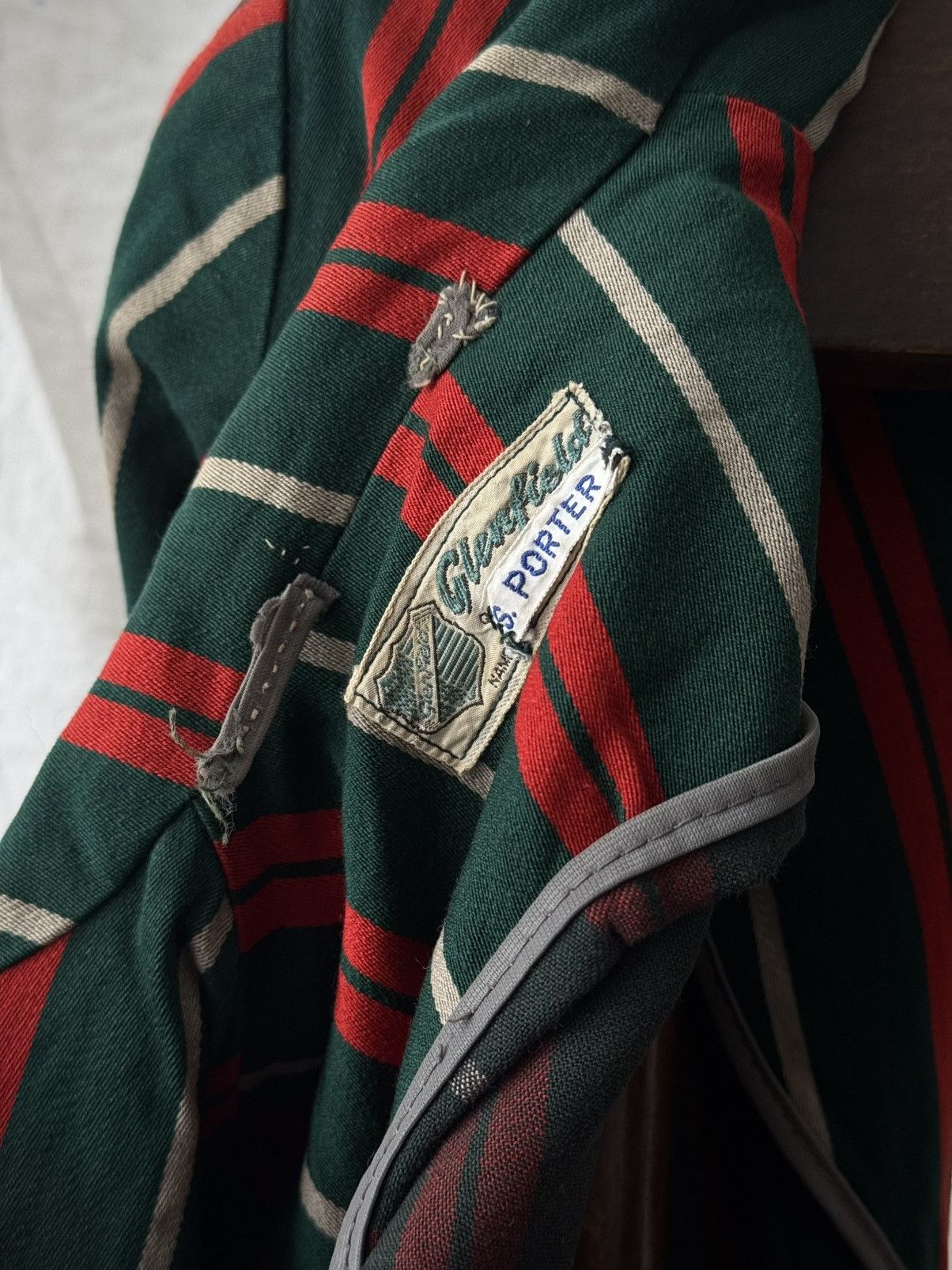Vintage Vintage 1950s England Women's School Striped Blazer Size S / US 4 / IT 40 - 5 Thumbnail