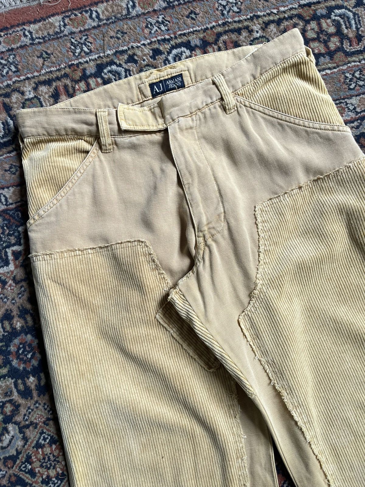 Armani Vintage Armani Jeans Double Knees Corduroy pants super toppa Size US 32 / EU 48 - 3 Thumbnail