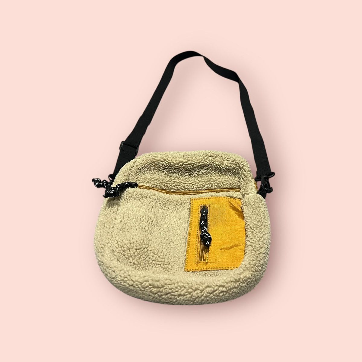 Japanese Brand × Studio Seven RARE STUDIO CLIP JAPAN FLEECE CROSSBODY SHOULDER BAG Size ONE SIZE - 7 Thumbnail